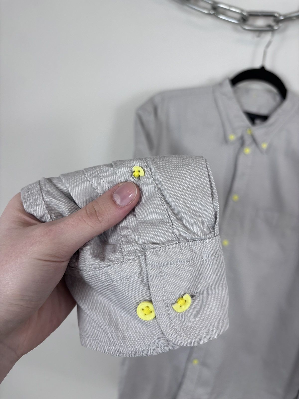 Marc by Marc Jacobs Marc By Marc Jacobs Men’s Grey Long Sleeve Shirt Size US L / EU 52-54 / 3 - 9 Thumbnail