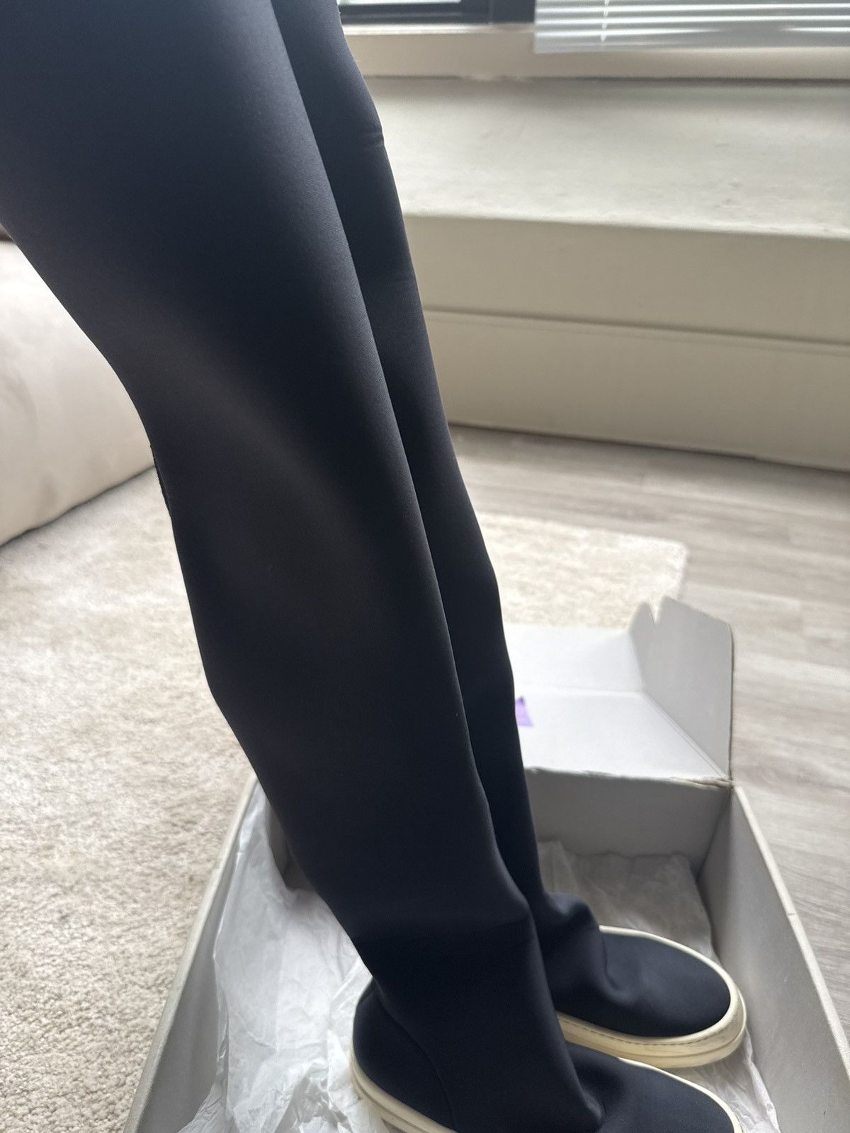 Rick Owens Stocking sneaker in nylon Size US 8 / IT 38 - 5 Thumbnail