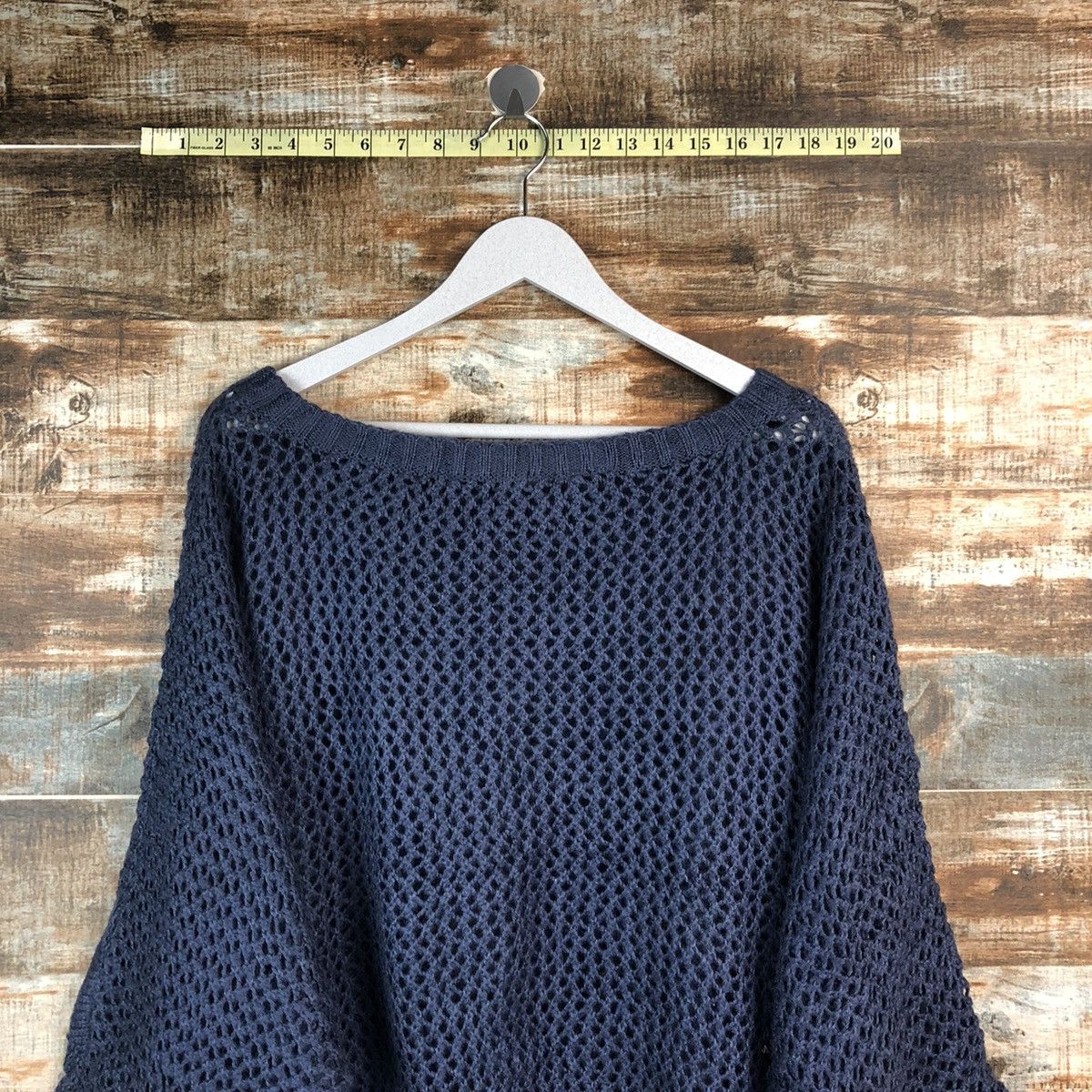 Homespun Knitwear Smelish Blue Cloaks crochet Knitwear #A2361 Size US M / EU 48-50 / 2 - 14 Thumbnail