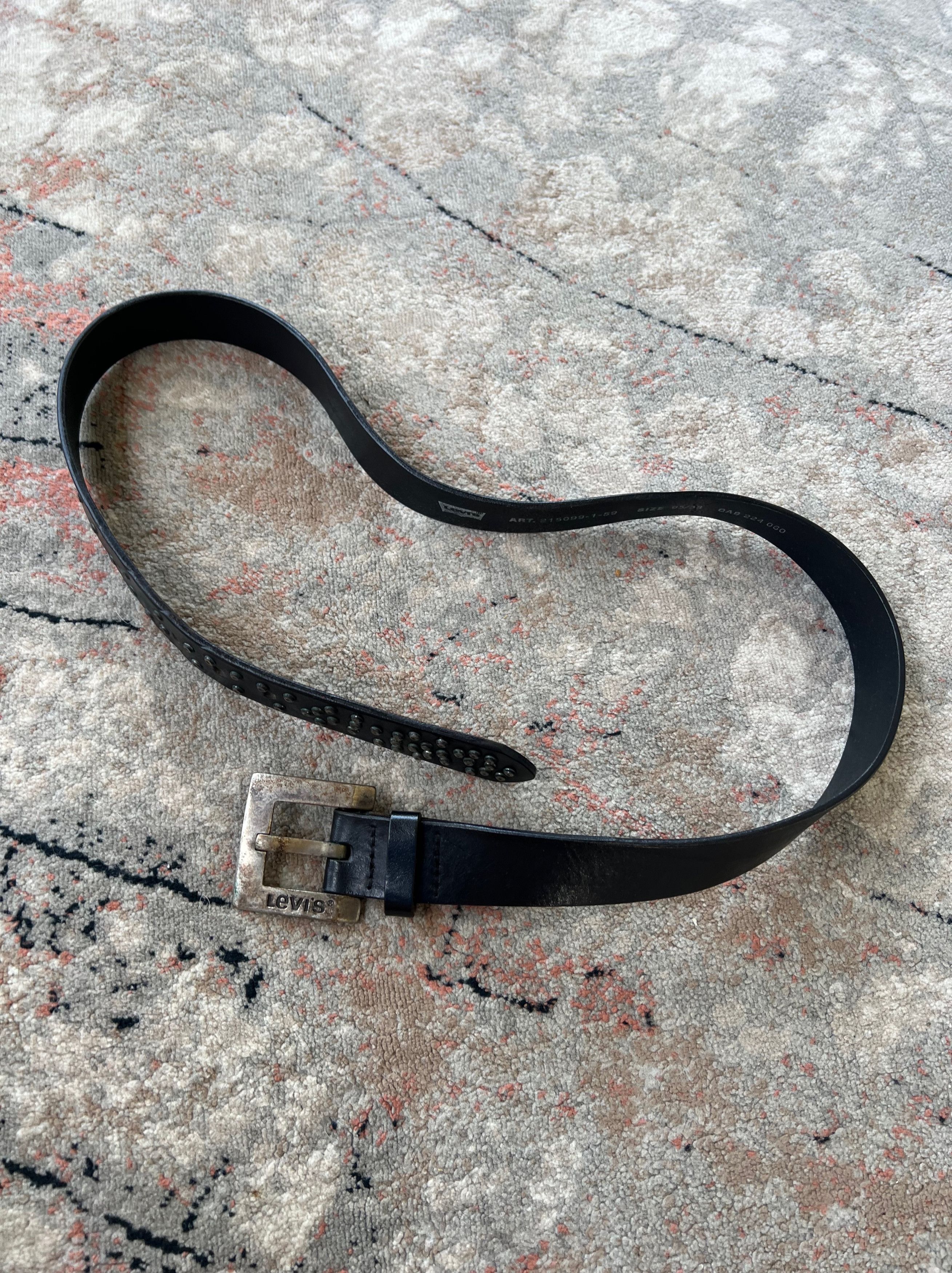 Leather × Levi's Levi's Leather Belt Size ONE SIZE - 2 Thumbnail