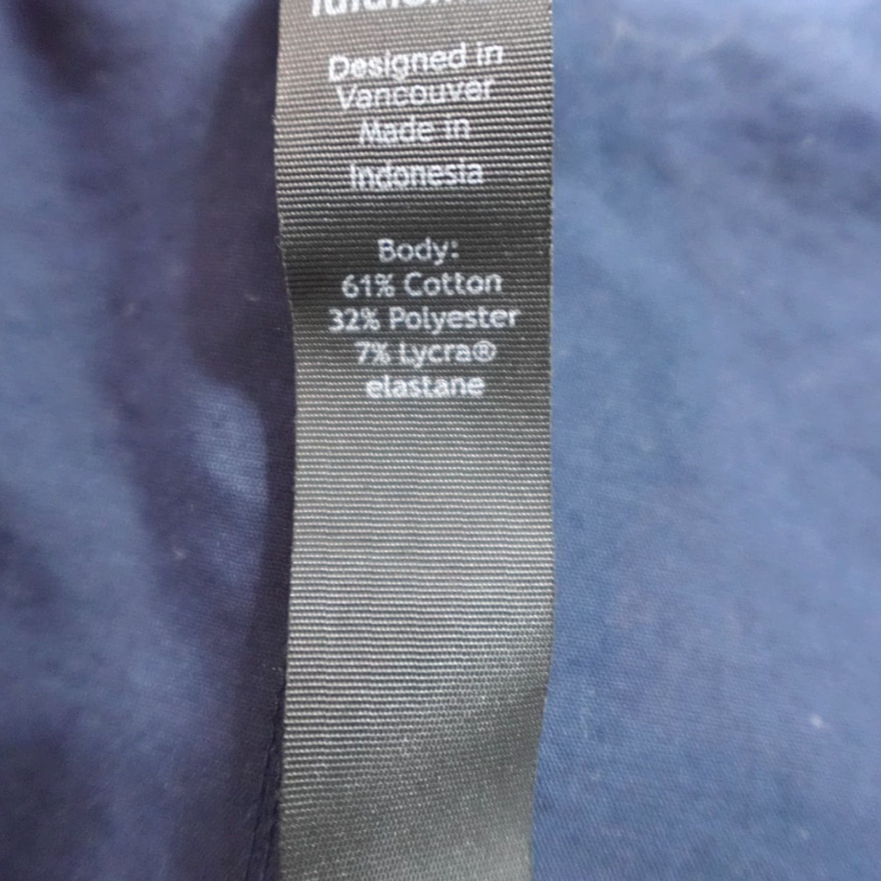 Lululemon Lululemon Commission Shirt Small Blue Solid Long Sleeve Button-Up Mens S Blue Athleisure Cotton Blend Stretch Size US S / EU 44-46 / 1 - 3 Thumbnail