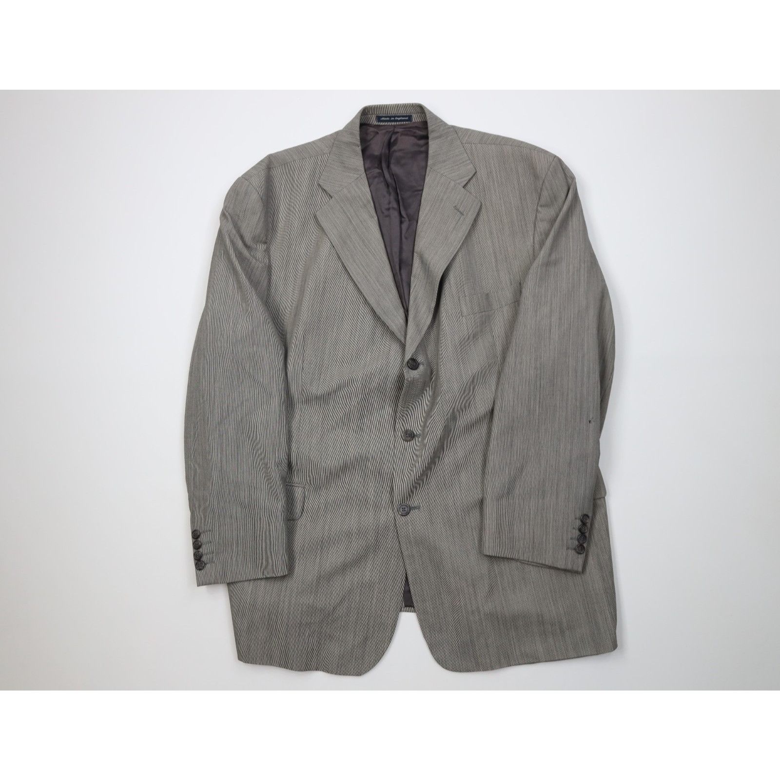 Vintage Vintage Streetwear Thrashed 3 Piece Suit Wedding Size 48R - 2 Thumbnail