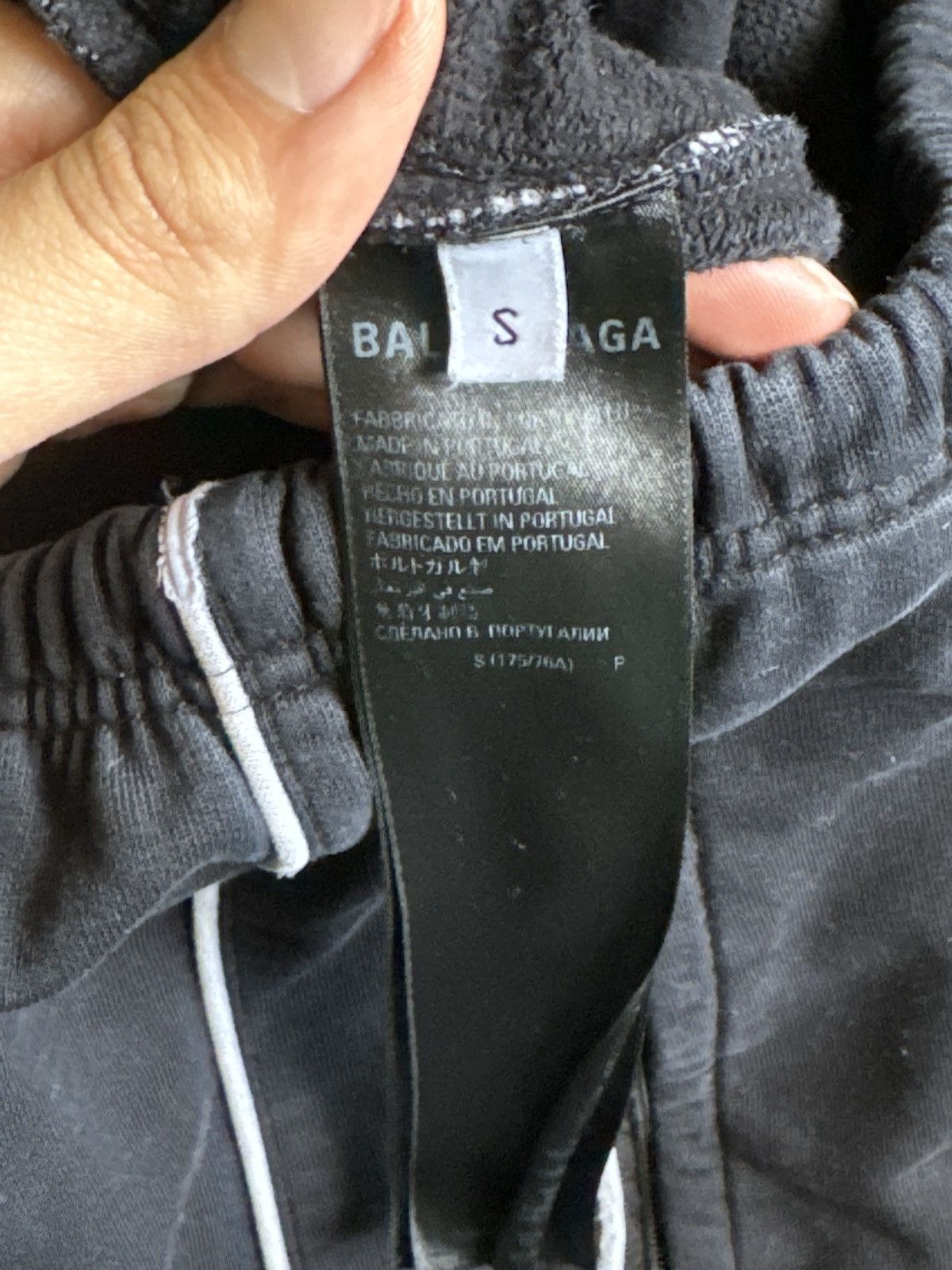 Balenciaga Summer 22 ‘Red Carpet’ 3B Sport Icon Sweatpants Size US 30 / EU 46 - 12 Thumbnail