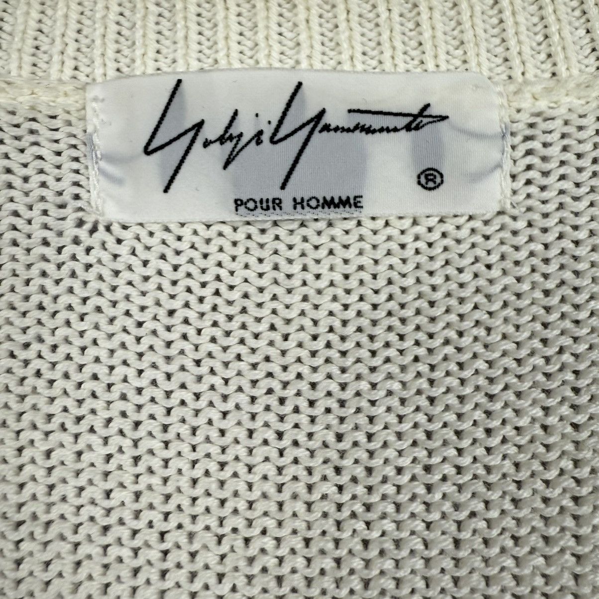 Yohji Yamamoto Yohji Yamamoto Pour Homme Knitwear Size US L / EU 52-54 / 3 - 5 Thumbnail