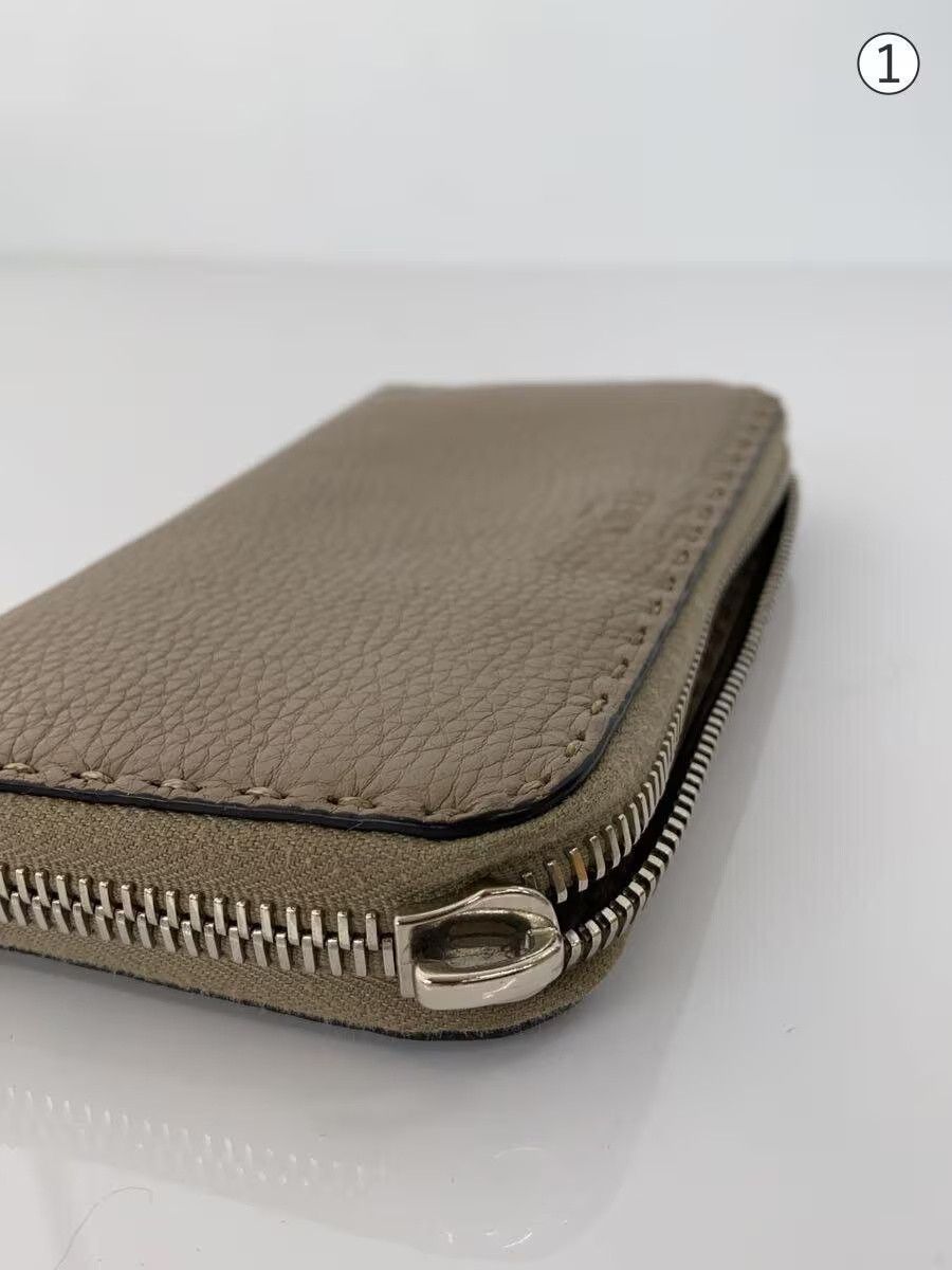 Fendi Fendi Leather Long Wallet Cream Size ONE SIZE - 8 Thumbnail