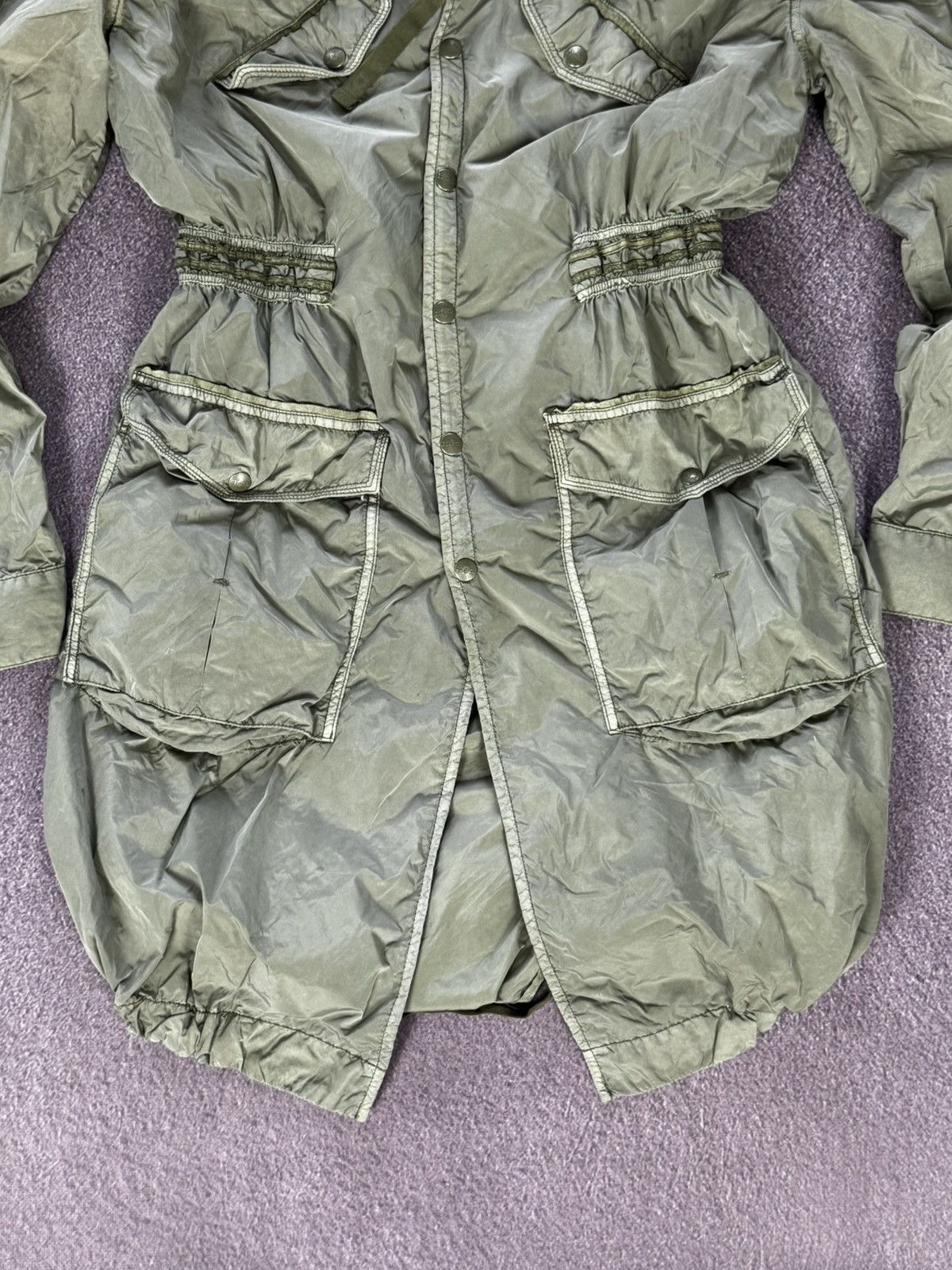 Diesel Diesel Vintage Nylon Military Vibe Vintage Parka Jacket Size M / US 6-8 / IT 42-44 - 3 Thumbnail