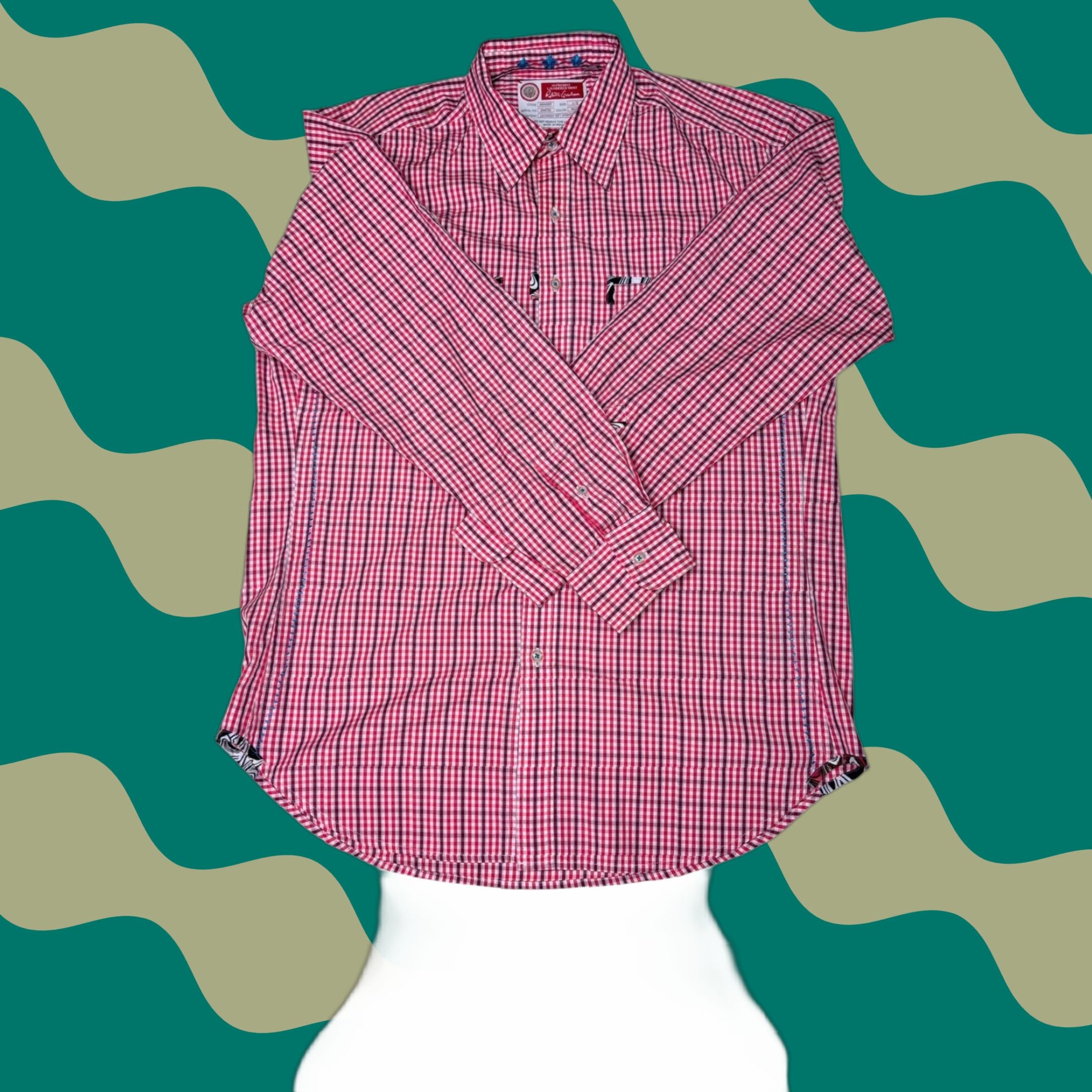 Robert Graham Robert Graham The Freshly Laundered Shirt Mens L/G Plaid Button Down Size US L / EU 52-54 / 3 - 1 Thumbnail