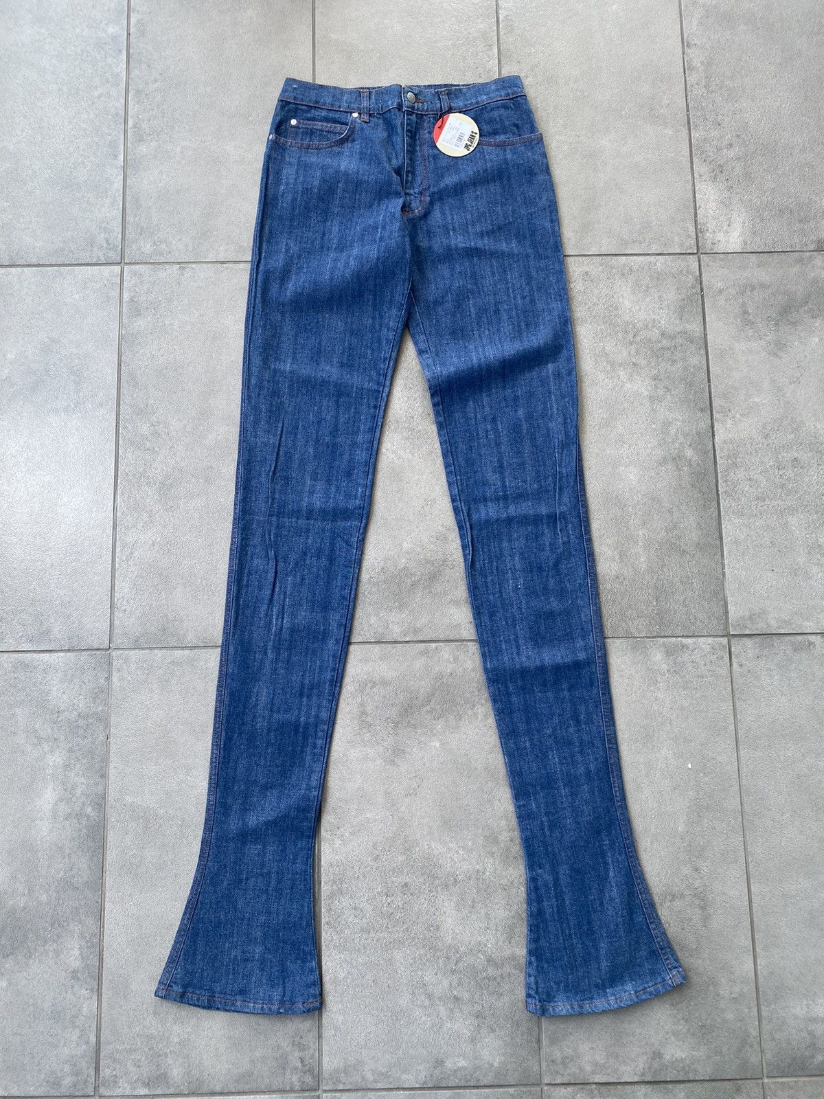 NWT - Jean Paul Gaultier Denim Stacked Pants