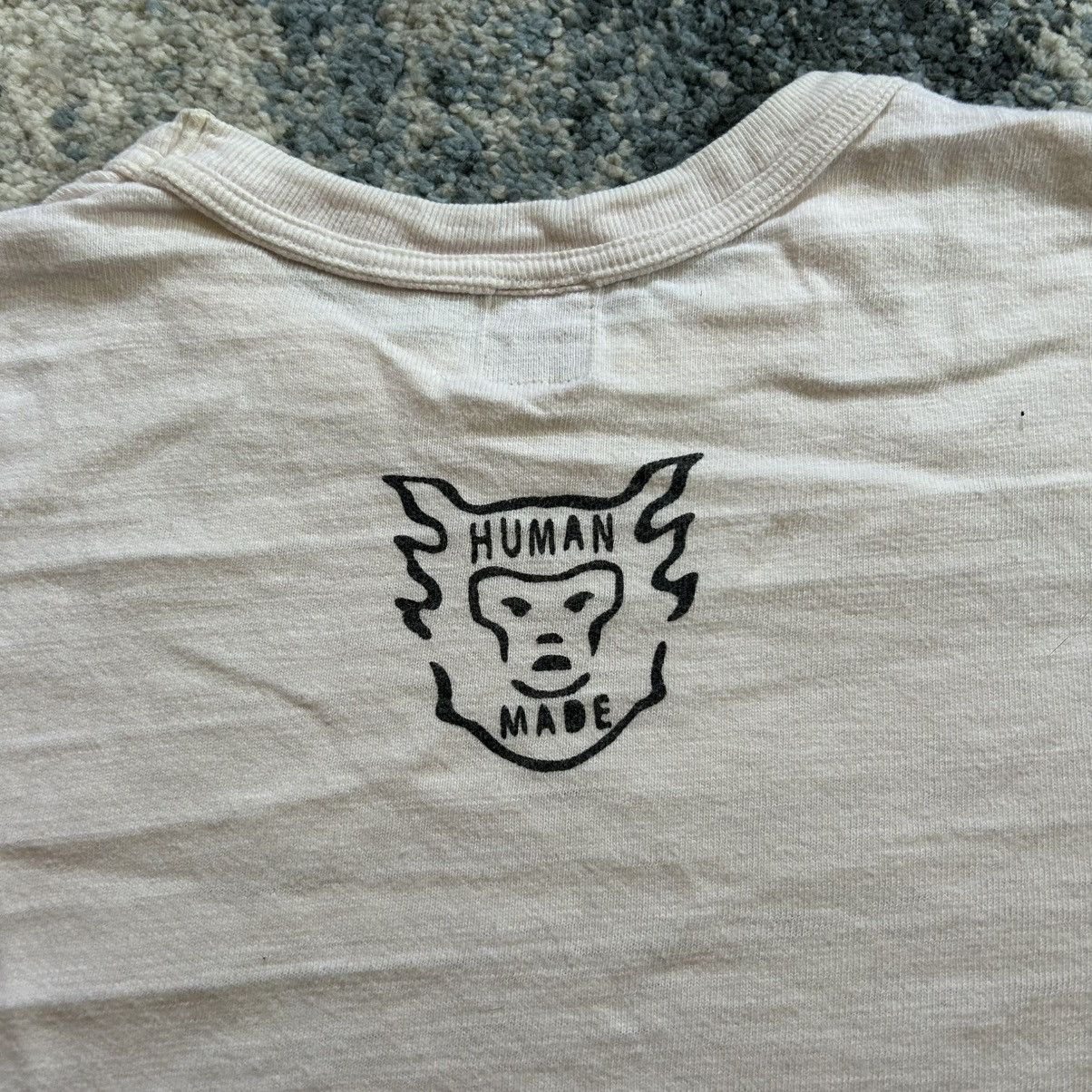 Human Made CREAM MAROON iCE HOCKEY GOALiE NiGO SLUBBY MOUNTED COLLAR Size US S / EU 44-46 / 1 - 14 Thumbnail