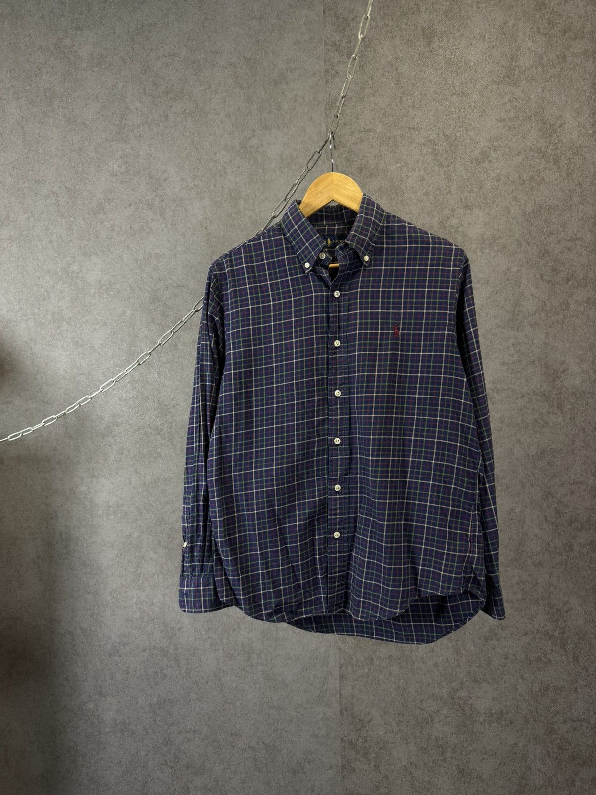 Polo Ralph Lauren Polo Ralph Lauren designer logo checkered shirt Size US S / EU 44-46 / 1 - 1 Thumbnail