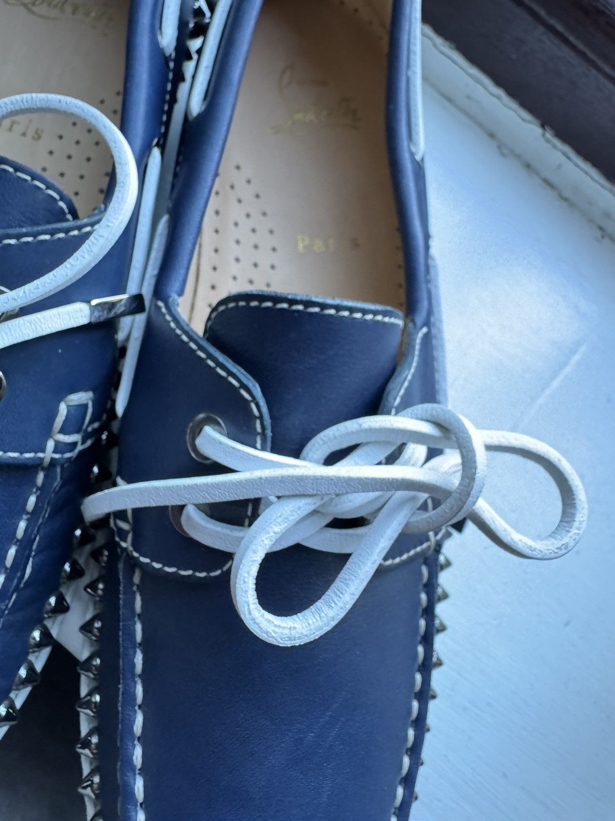 Christian Louboutin CHRISTIAN LOUBOUTIN deck boat shoes marked size 41.5 Size US 8.5 / EU 41-42 - 20 Thumbnail