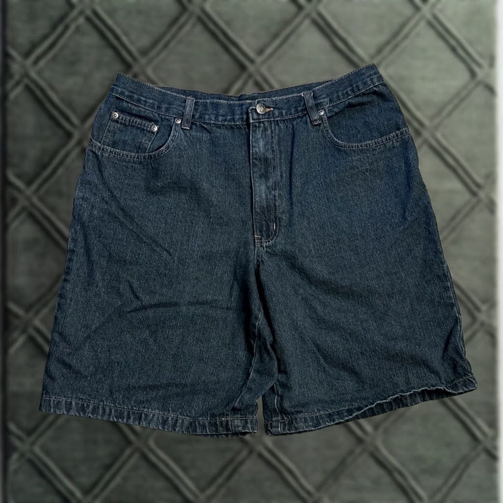 Bugle Boy Bugle Boy Men’s Blue Jean Shorts Sz 34 denim 33x10 Denim 5-Pocket 90s Grunge 10in Inseam Casual Workwear Mens Regular Mid Rise Closet-ready Size US 34 / EU 50 - 1 Thumbnail