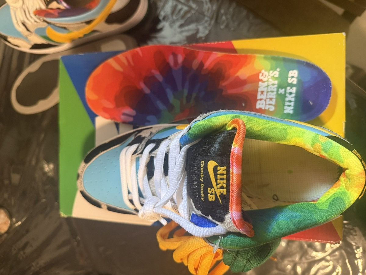 Nike Nike SB Dunk Low Ben & Jerry's Chunky Dunky Size US 8 / EU 41 - 17 Thumbnail