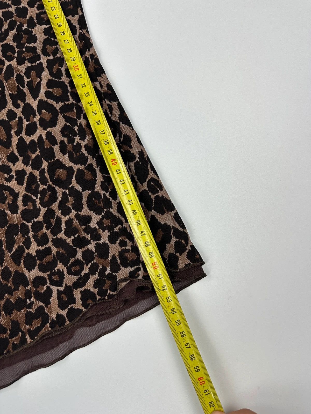 Dolce & Gabbana Dolce & Gabbana 00s Double Layer Fitted Leopard Print Tee Size S / US 4 / IT 40 - 8 Thumbnail