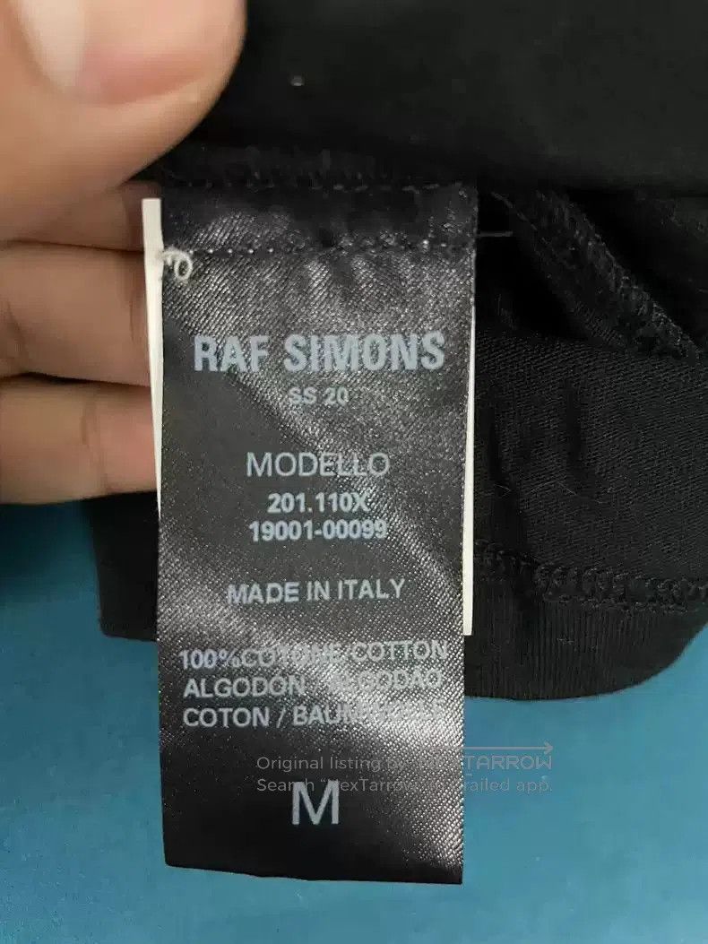 Raf Simons Raf Simons Co-branded the xx band round neck t short sleeve Size US M / EU 48-50 / 2 - 5 Thumbnail