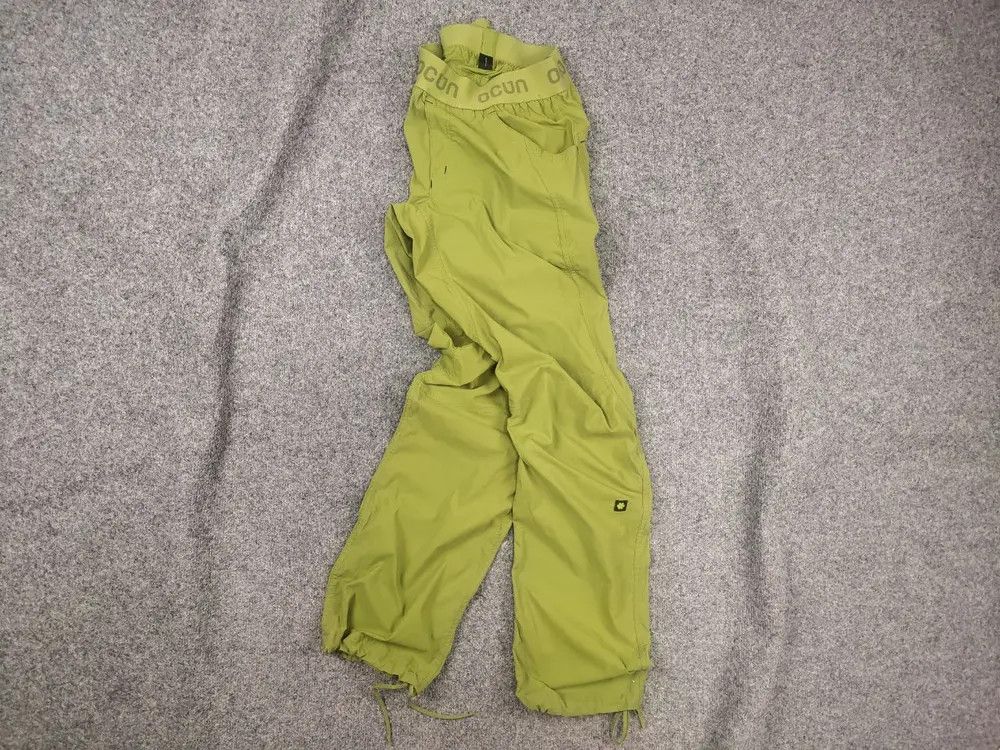 Vintage Ocun Mania Pond Green Hiking Pants Climbing Lightweight Size US 32 / EU 48 - 1 Thumbnail