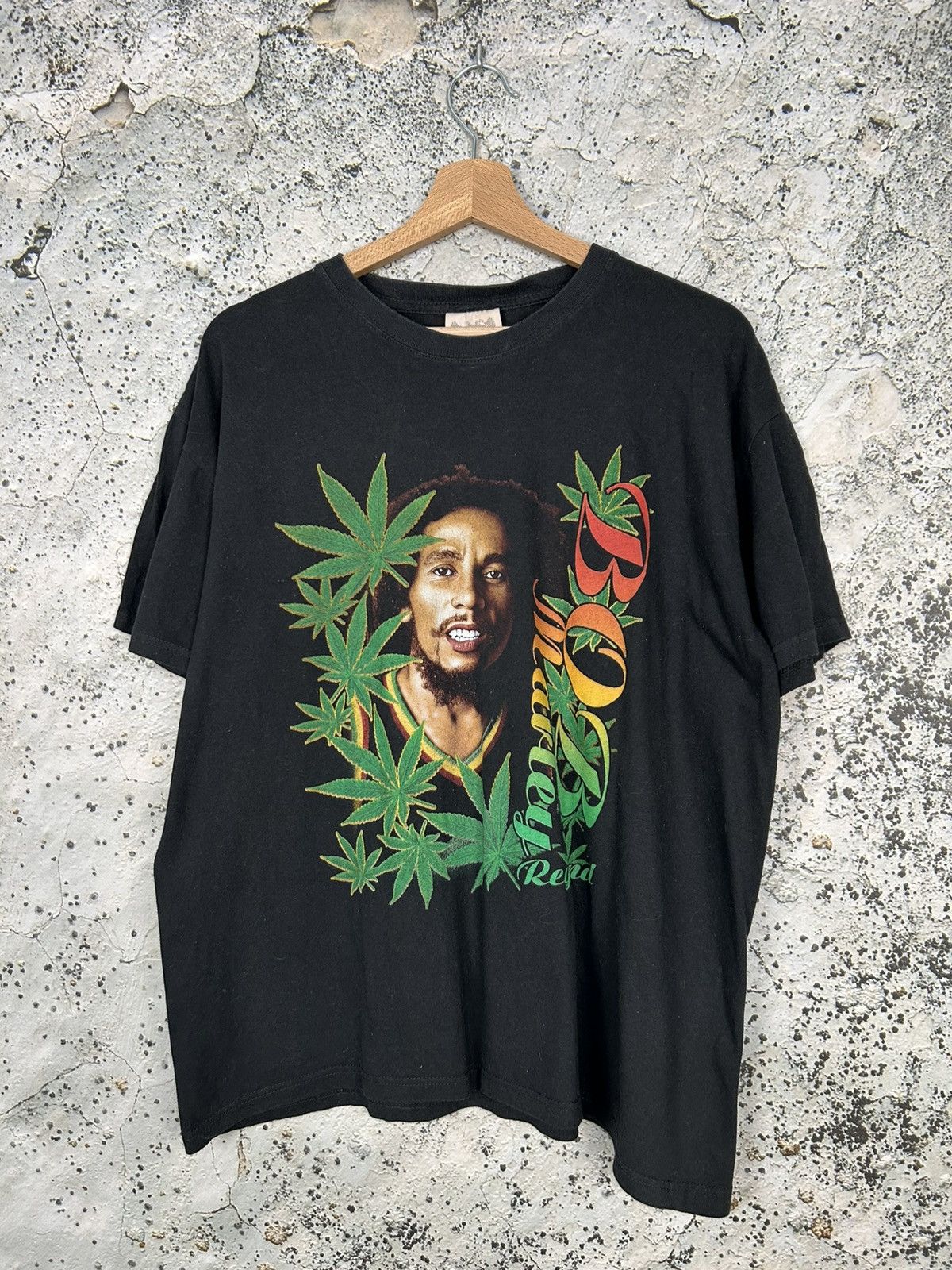 Vintage Bob Marley 90s Graphic Band Tee Rare