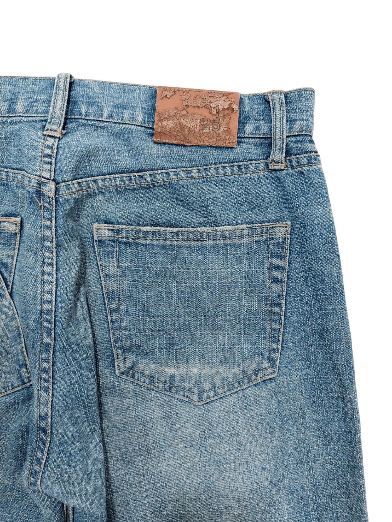 Japanese Brand Nylaus 0125 Patchwork Denim Size US 32 / EU 48 - 13 Thumbnail