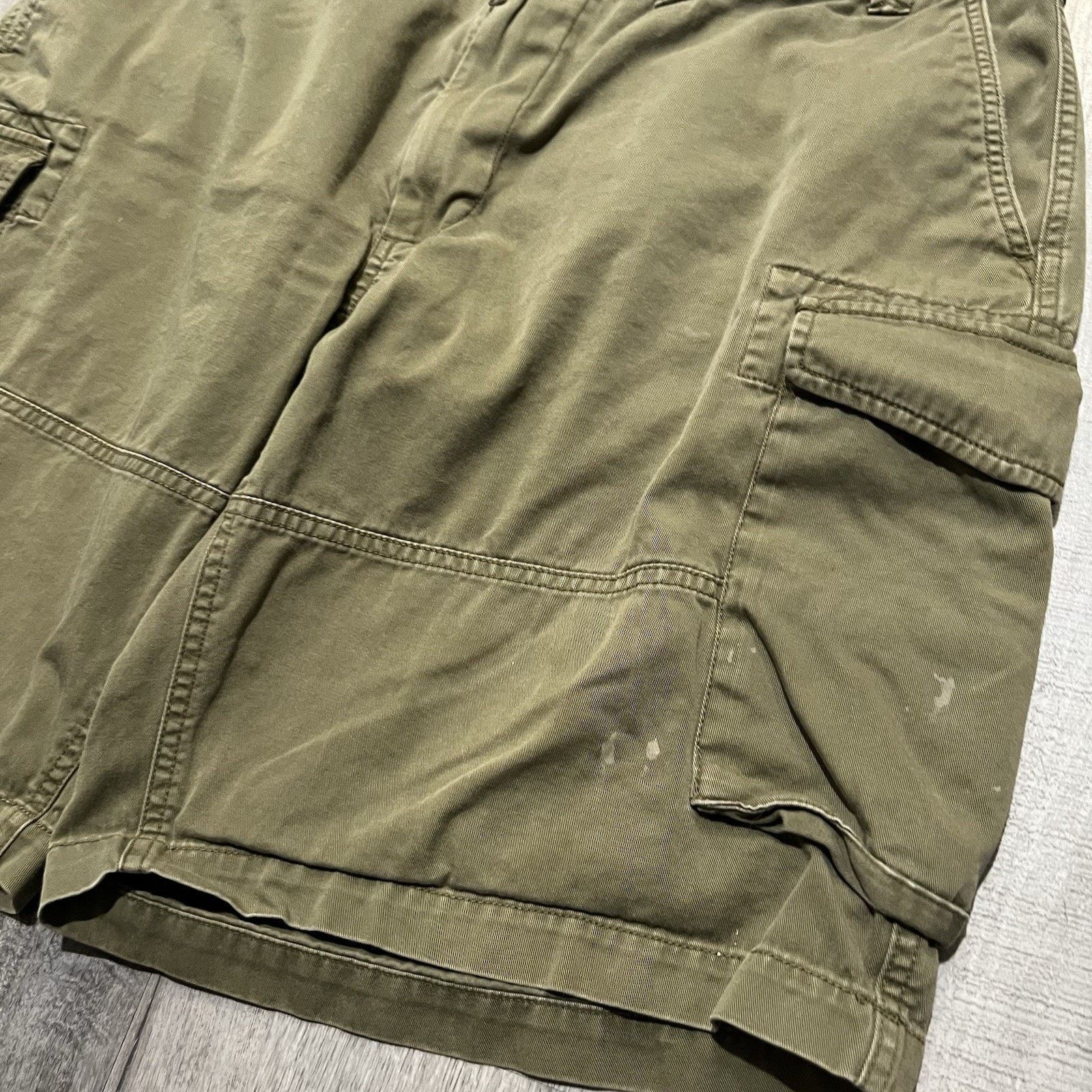 Polo Ralph Lauren Polo Ralph Lauren Cargo Shorts Mens 40 Green Canvas Military Size US 40 / EU 56 - 3 Thumbnail