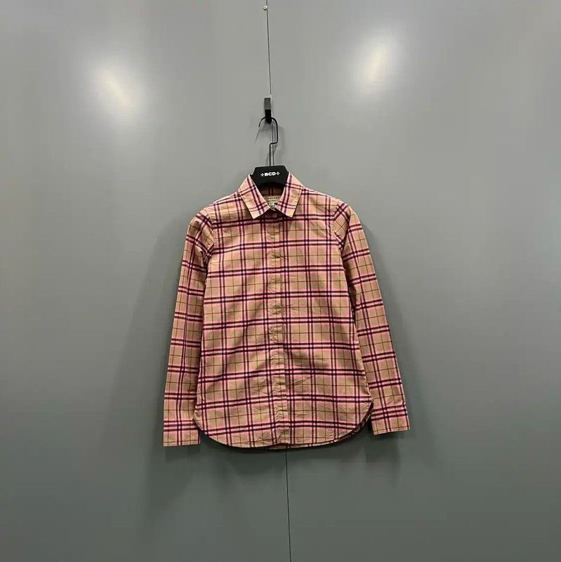 Burberry Burberry Multicolor Checked Long Sleeve Shirt Size XXS / US 00 / IT 34 - 1 Thumbnail