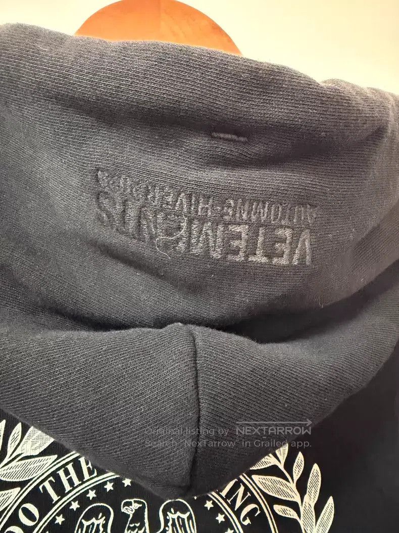 Vetements VETEMENTS President Hoodie Size US M / EU 48-50 / 2 - 7 Thumbnail