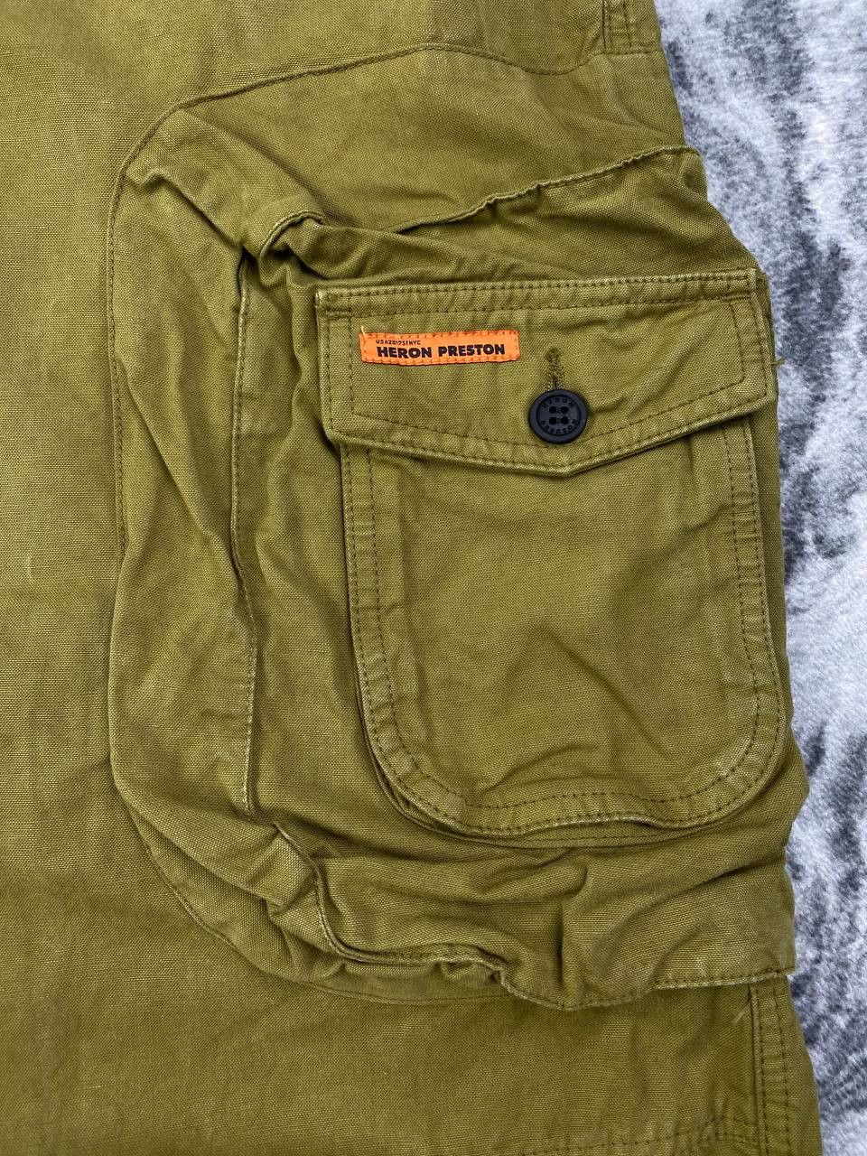 Heron Preston Heron Preston Cargo Pants Men Size XL Green Size US 36 / EU 52 - 3 Thumbnail