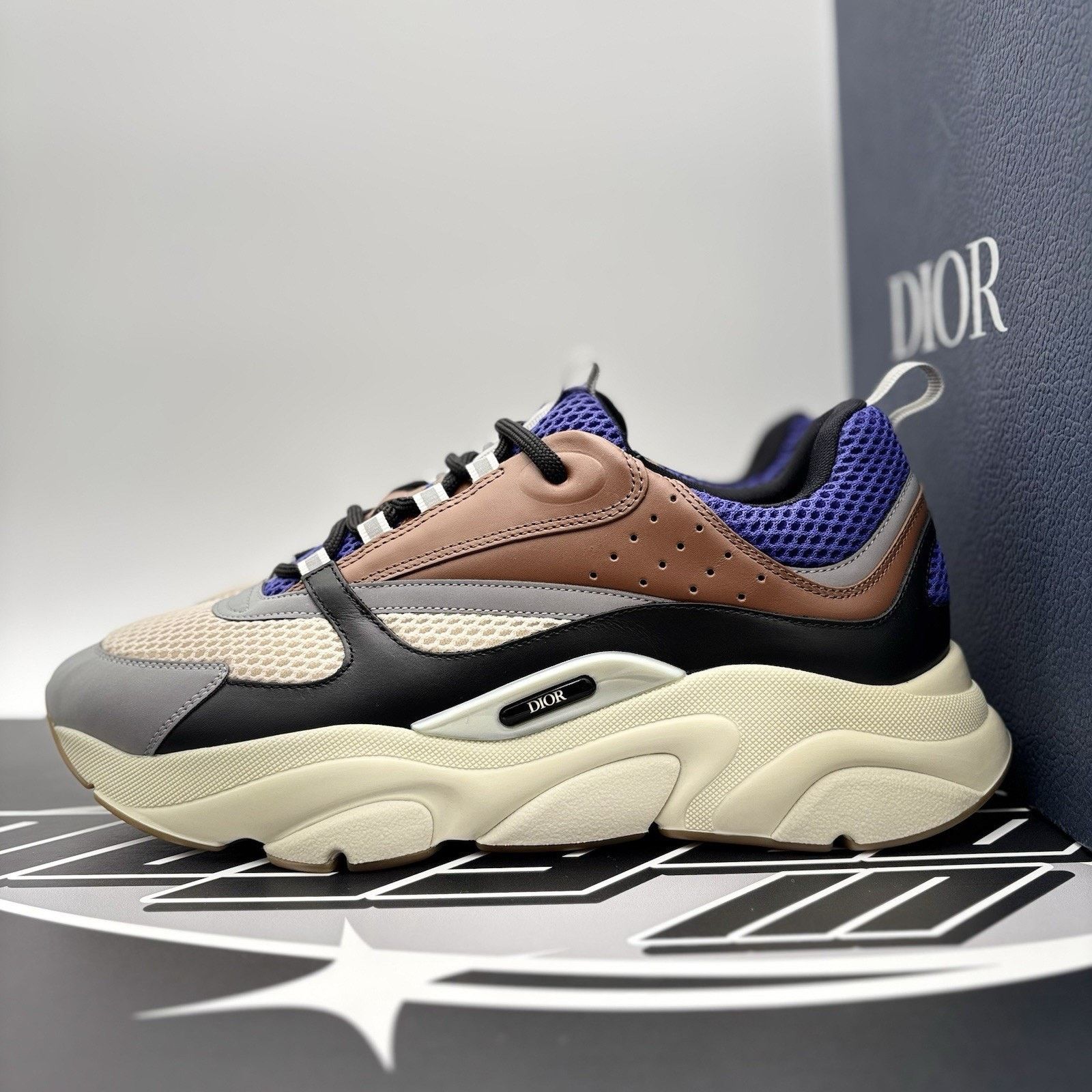 Dior B22 Sneaker ' Coffee Violet ' SUPER CLEAN!