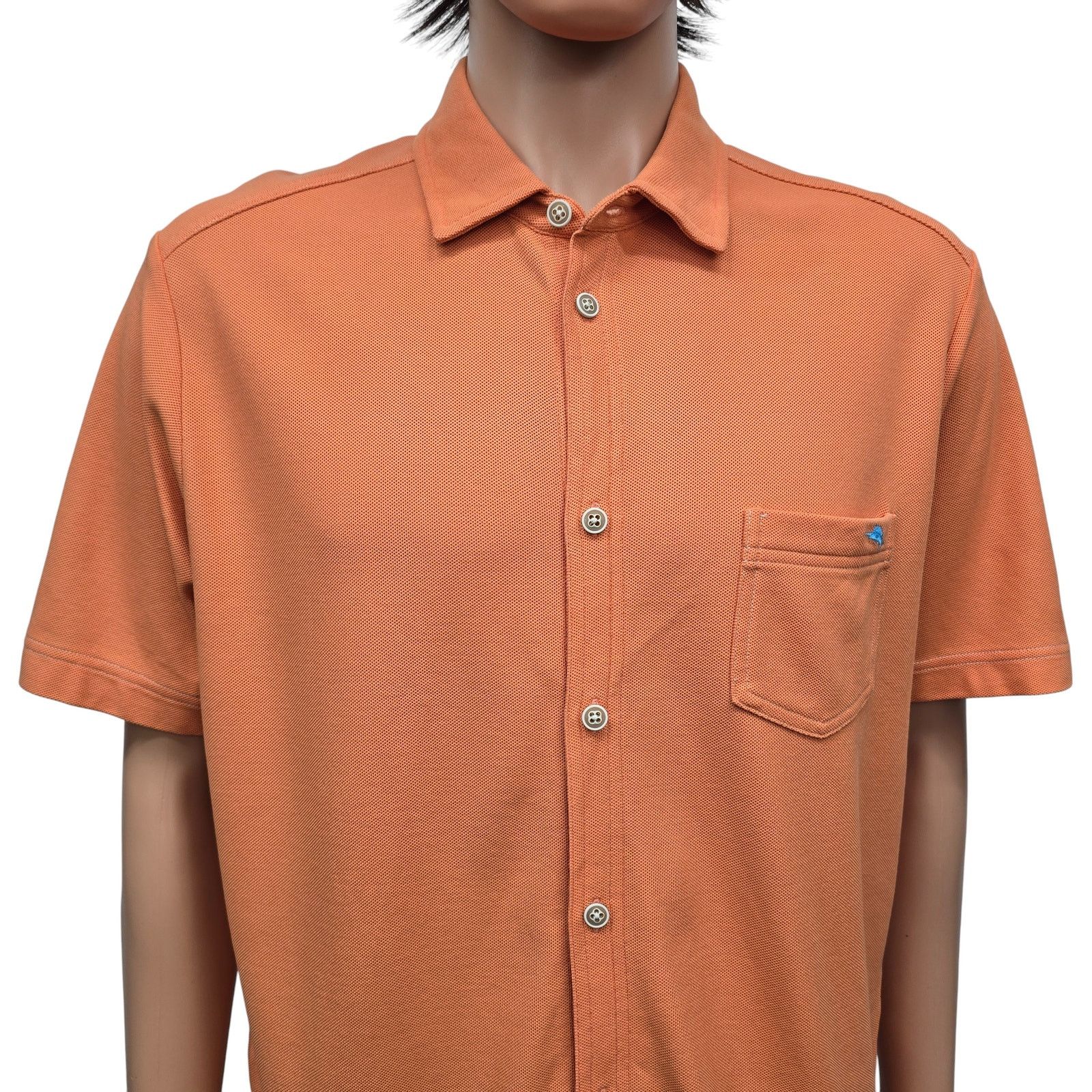 Tommy Bahama TOMMY BAHAMA Emfielder IslandZone Buttondown Shirt M Supima Size US M / EU 48-50 / 2 - 4 Thumbnail