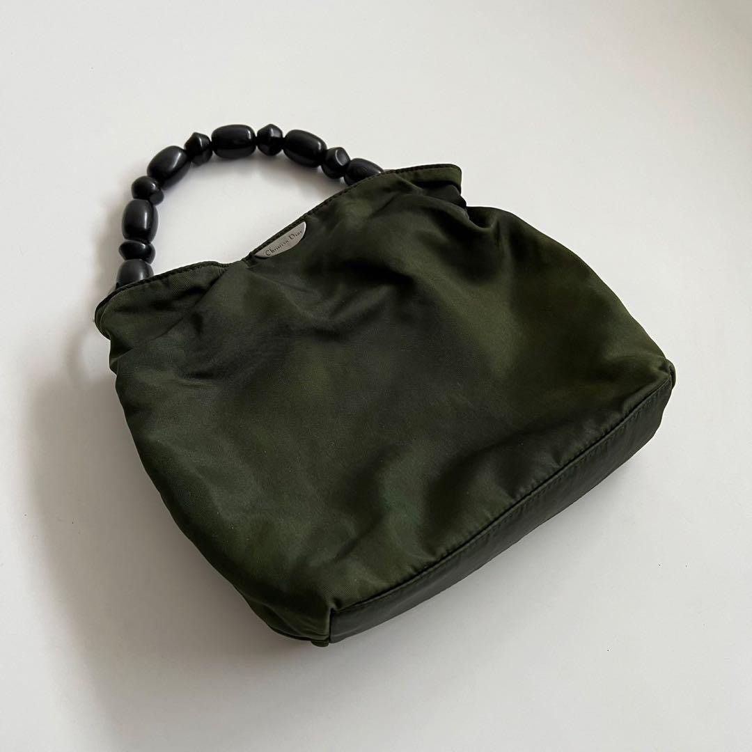 Dior Christian Dior MARIS PEAR NYLON HAND BAG Size ONE SIZE - 2 Thumbnail
