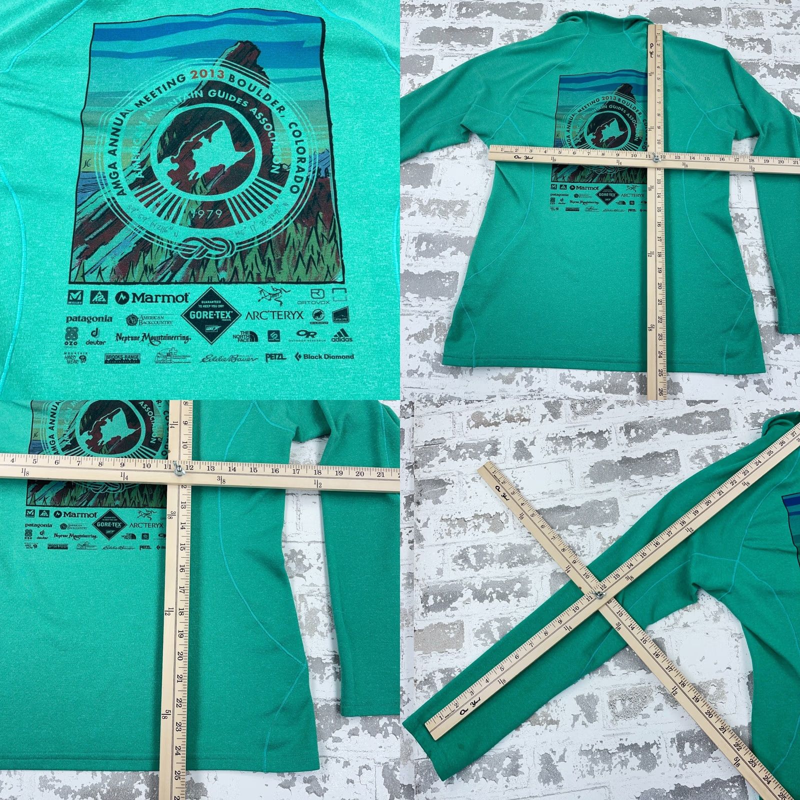 Patagonia Patagonia Sweater Women Medium Green Pullover Quarter Zip Midweight Size M / US 6-8 / IT 42-44 - 8 Thumbnail