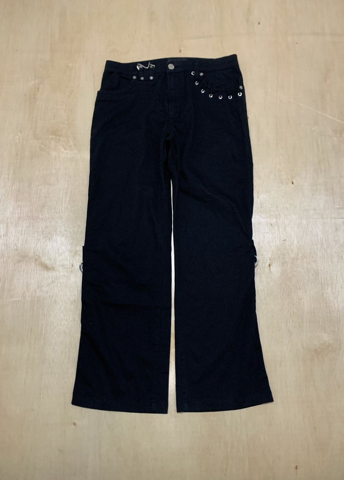 Other Roccobarocco black pants Made in italy Size US 28 / EU 44 - 2 Thumbnail