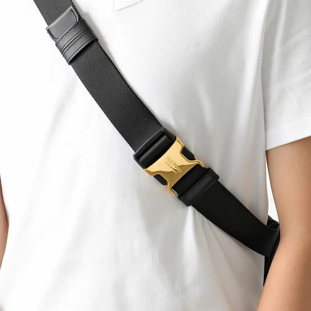 Tom Ford o1loc1c0125 H0491 Size: OS / Crossbody Belt Bag in Black Size ONE SIZE - 4 Thumbnail