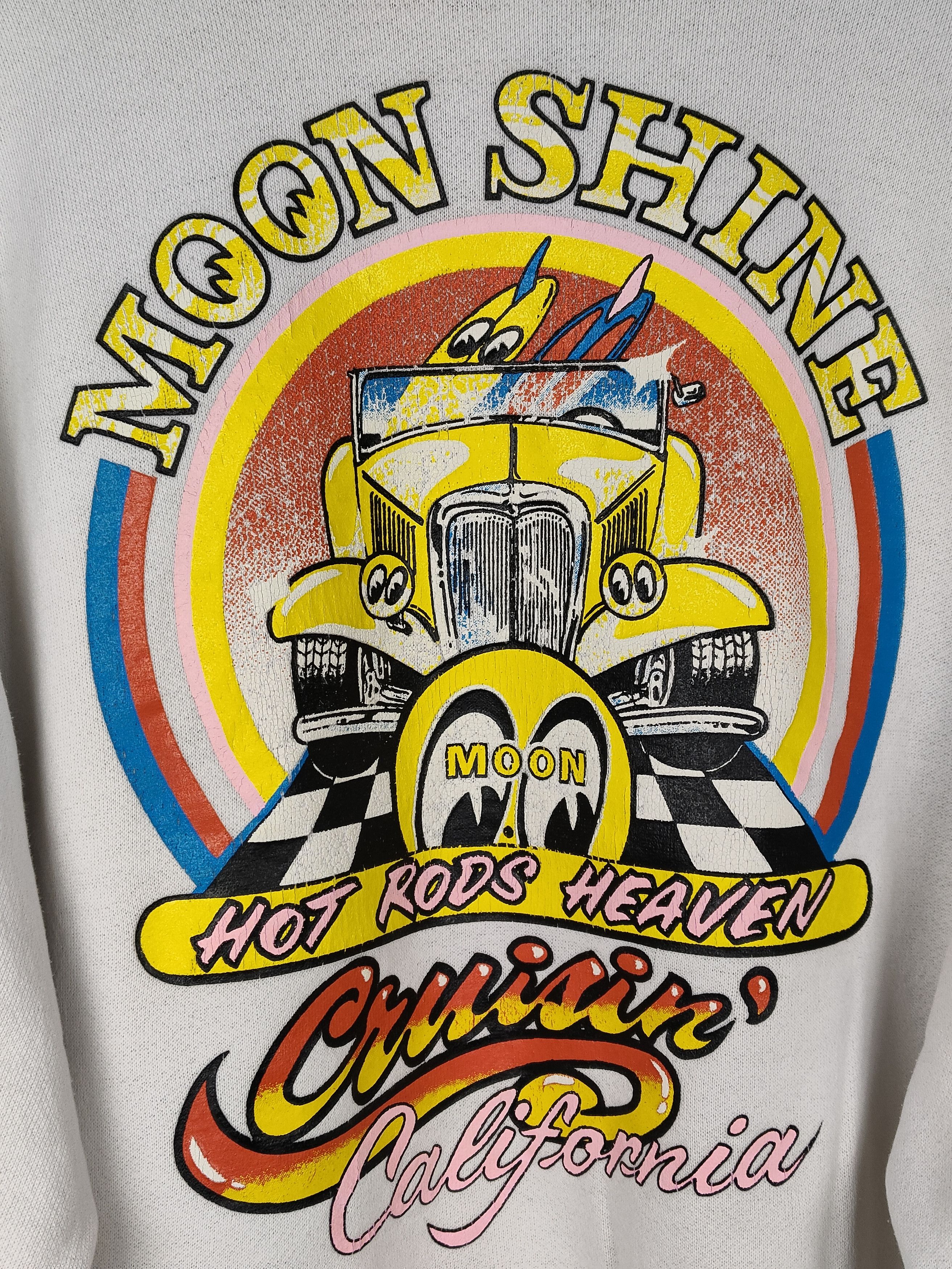 Vintage Rare Vintage Mooneyes Sweatshirt / Moonshine Size US L / EU 52-54 / 3 - 5 Thumbnail