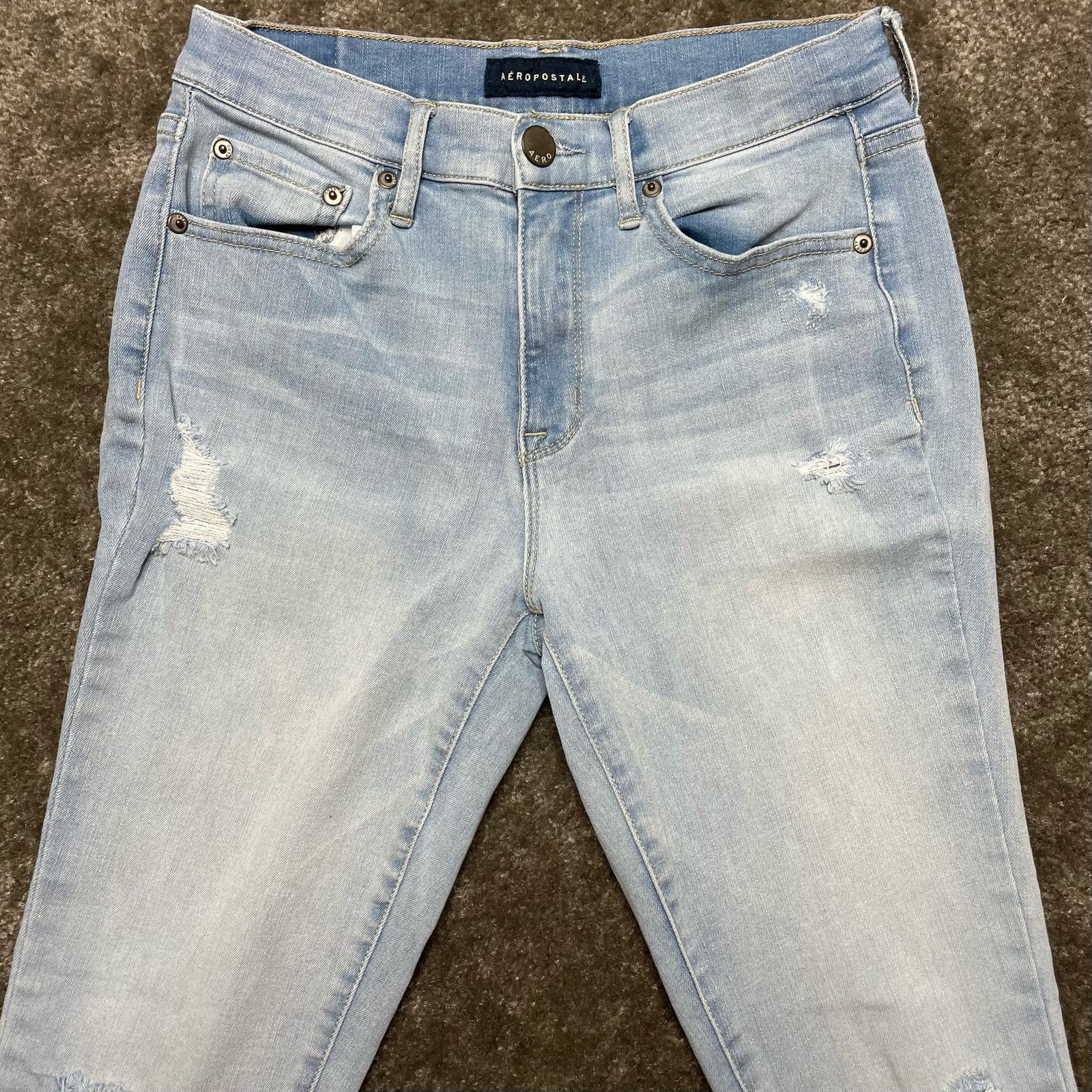 Aeropostale Aeropostale High Waisted Ankle Jegging Size 28" / US 6 / IT 42 - 6 Thumbnail