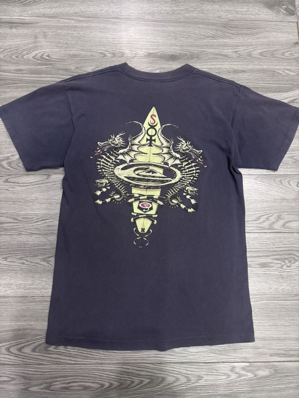 Quiksilver Quiksilver 90’s Dragon Tee Size US M / EU 48-50 / 2 - 2 Thumbnail