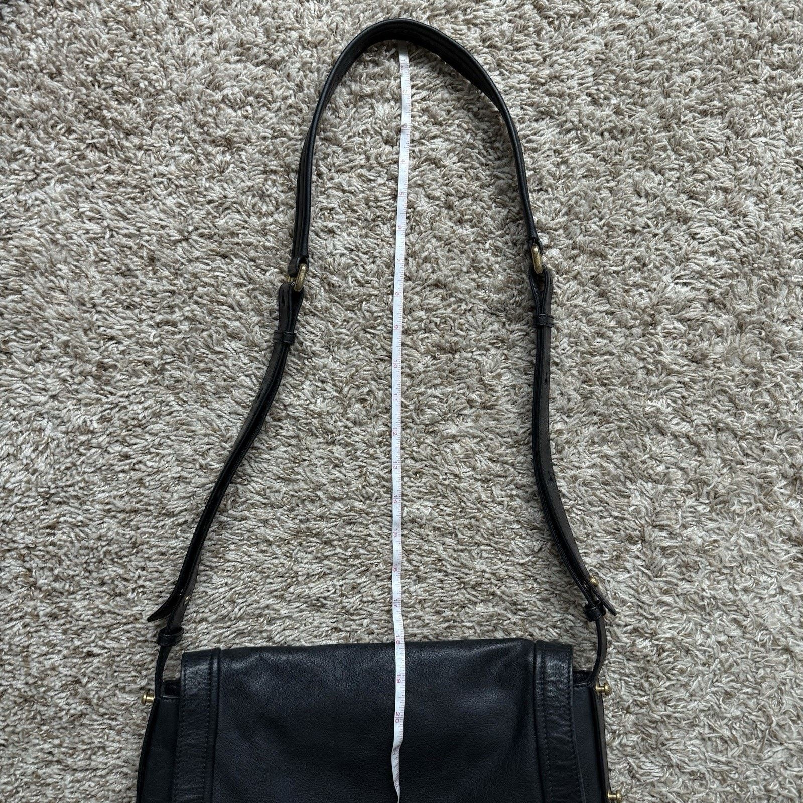 Marc Jacobs × Marc by Marc Jacobs Marc By Marc Jacobs Messenger Bag Black Leather Purse Size ONE SIZE - 17 Thumbnail
