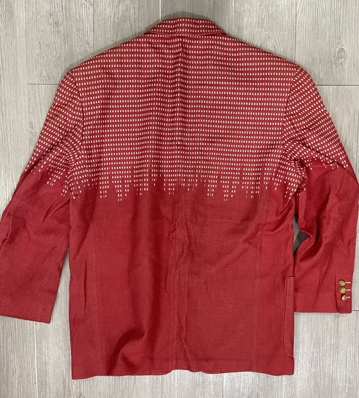 Kenzo Vintage Kenzo Blazer Red Size 52R - 4 Thumbnail