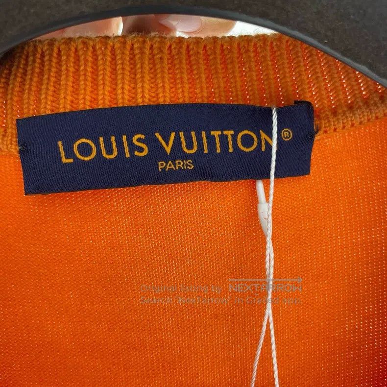 Louis Vuitton Louis Vuitton Orange knit short sleeves Size US L / EU 52-54 / 3 - 4 Thumbnail