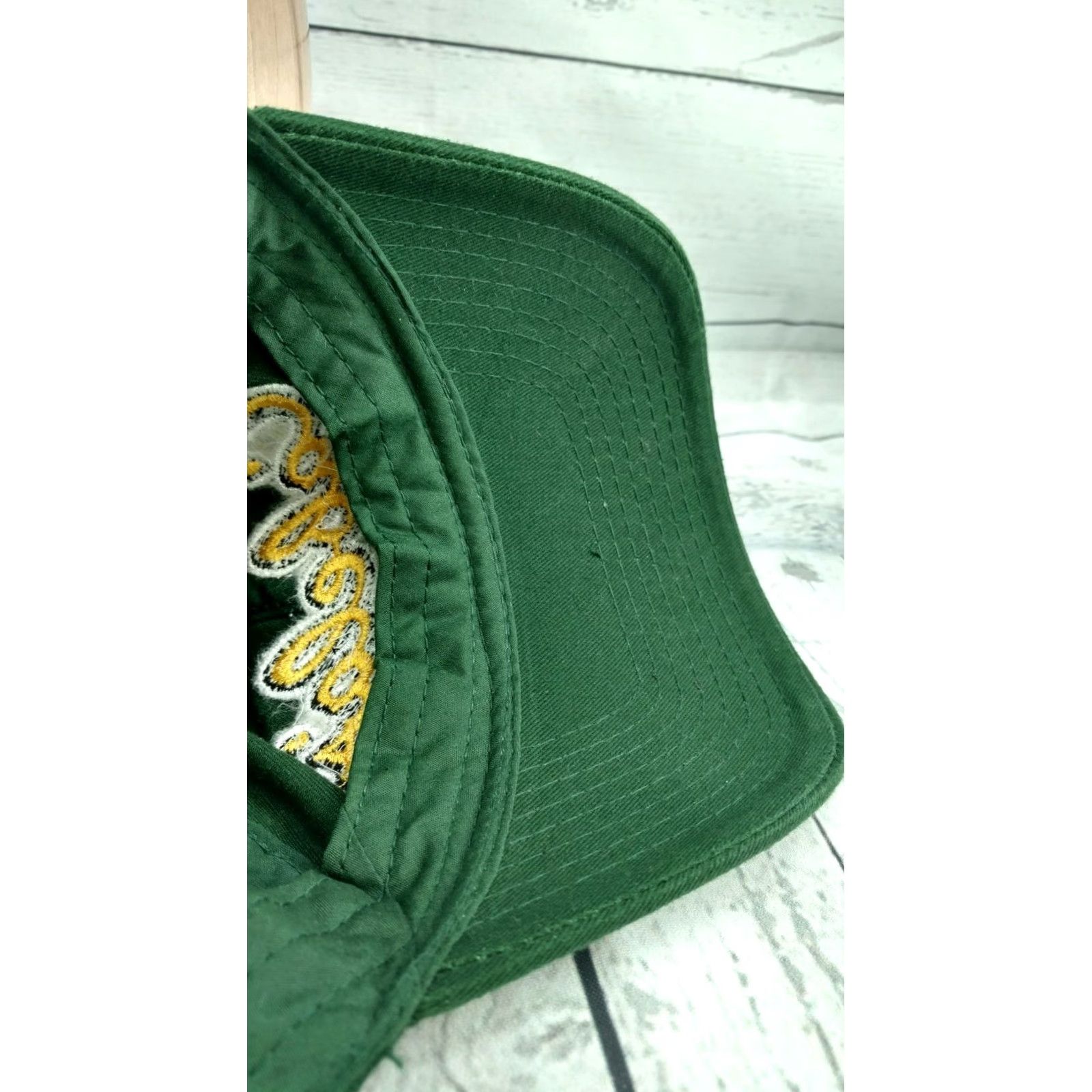 Vintage CABELA'S Hunter Green Cap Men"s Buckle Adjustable Strap Baseball Cap Mens Green Buckle Adjustable Cap Size ONE SIZE - 8 Thumbnail
