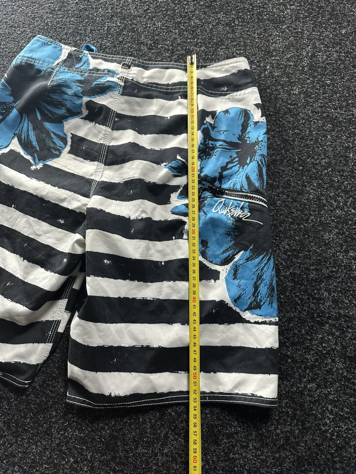 Quiksilver × Vintage 🚨Vintage Quicksilver OVER PRINT Japanese Surf style Shorts Size US 30 / EU 46 - 10 Thumbnail