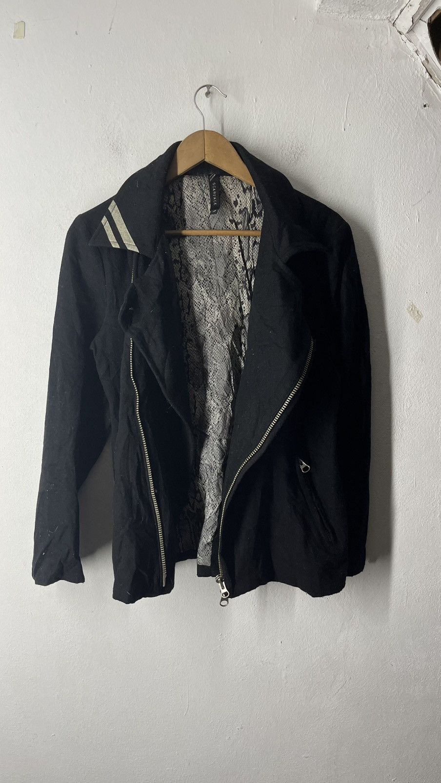 Japanese Brand VINTAGE PUNK SCARFACE JAPANESE BRAND JACKET Size US M / EU 48-50 / 2 - 7 Thumbnail