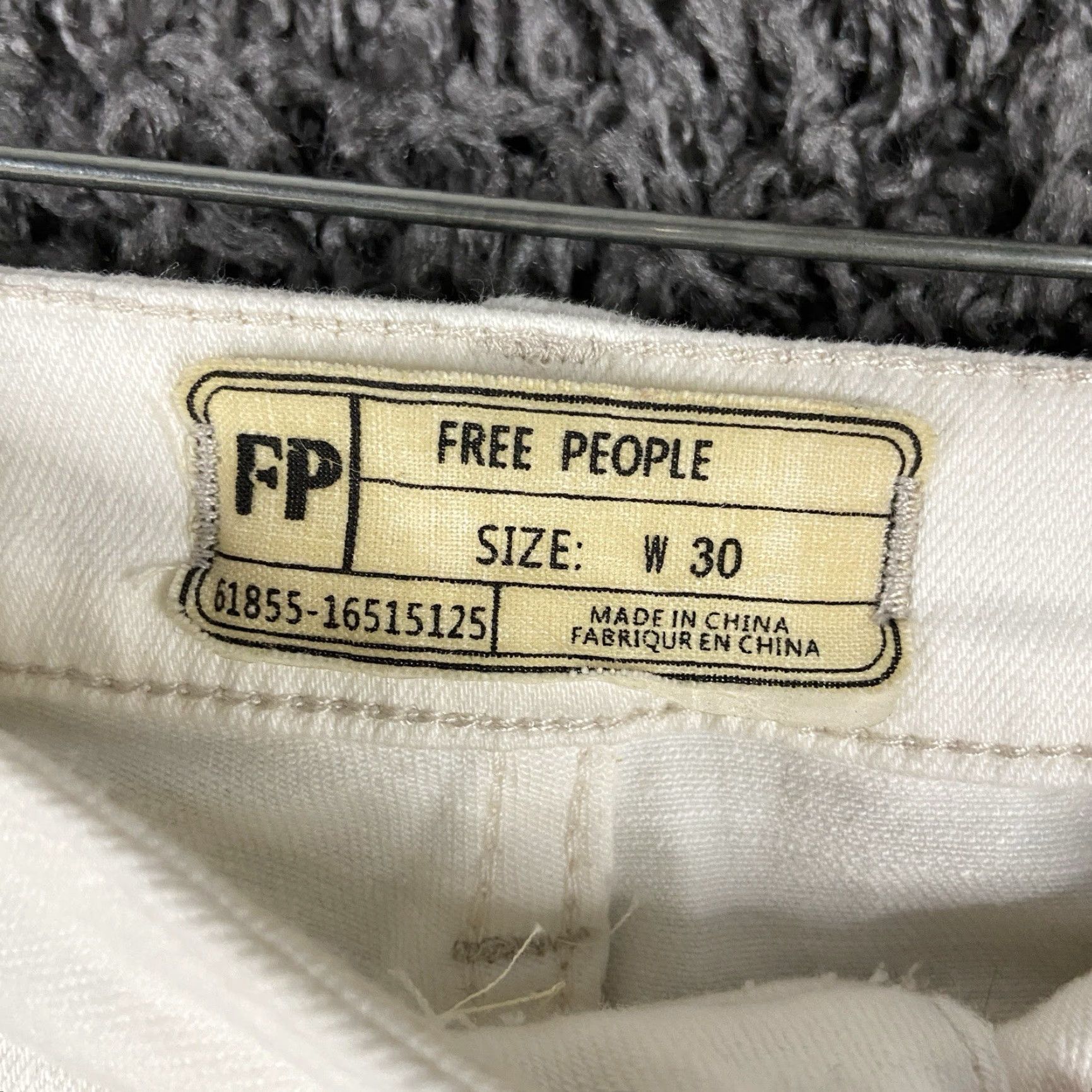 Free People Free People Jeans Skinny Women’s 30 White Regular Women Size 30 White Skinny Jeans 30 Women Size 30" / US 8 / IT 44 - 7 Thumbnail