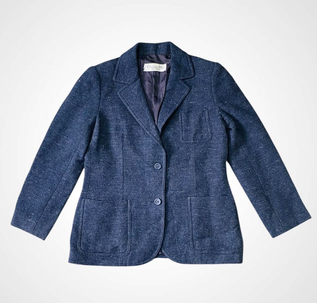 Christian Dior Monsieur Rare Vintage 90s Christian Dior Wool Blazer Size M / US 6-8 / IT 42-44 - 3 Thumbnail