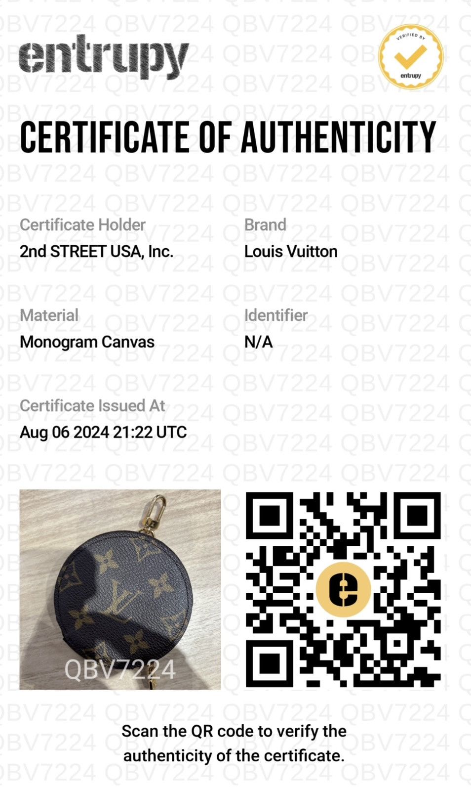 Louis Vuitton Louis Vuitton Coin Pouch Size ONE SIZE - 6 Thumbnail
