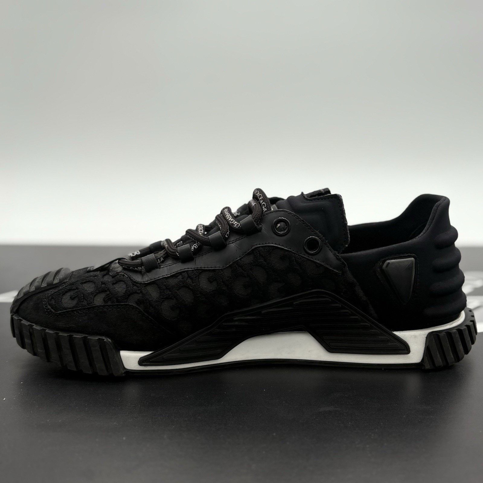 Dolce & Gabbana Dolce & Gabbana NS1 Low Top ' Black White ' | GREAT COND! Size US 11 / EU 44 - 4 Thumbnail