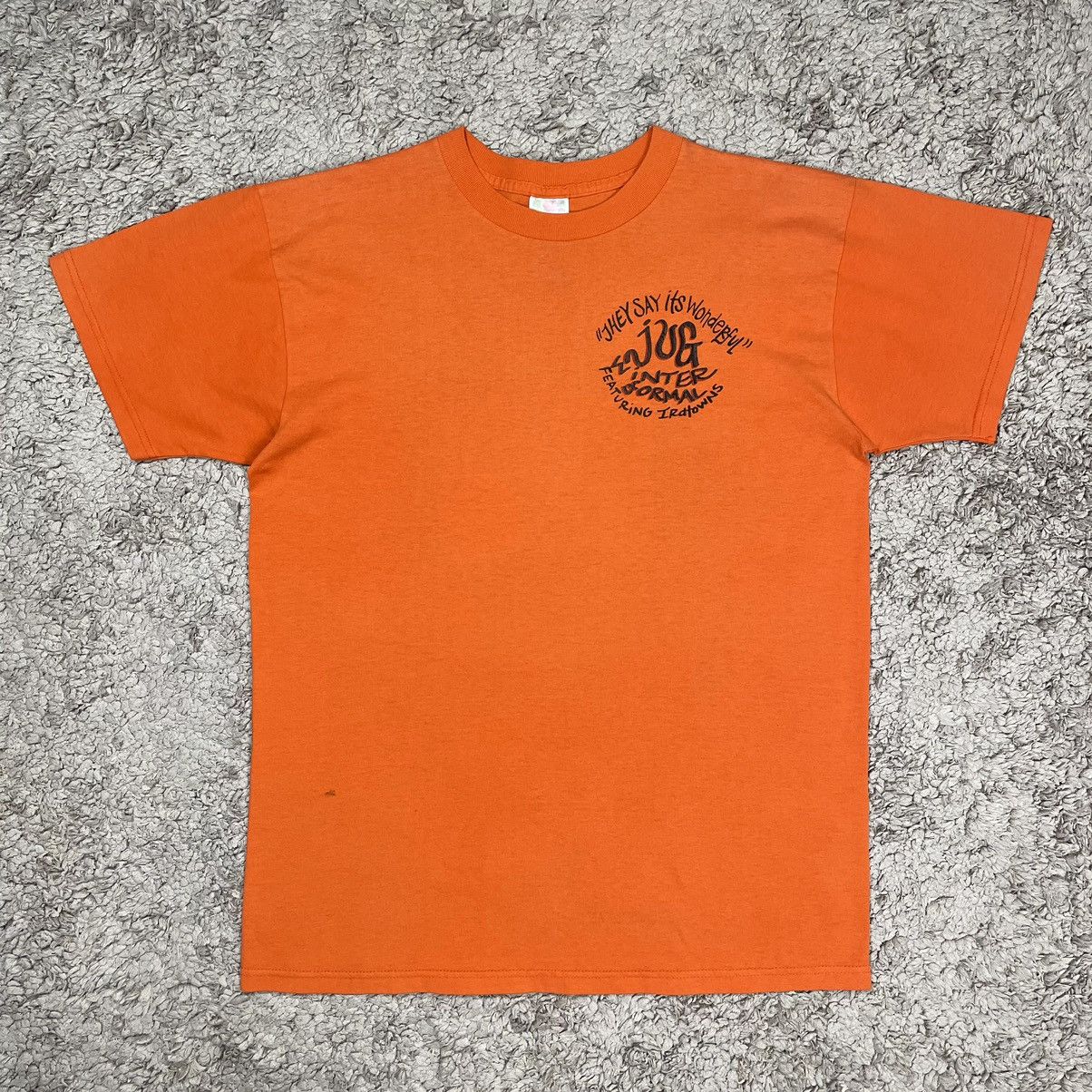 Vintage Vintage Art Keith Haring Parody T-shirt Size US L / EU 52-54 / 3 - 2 Thumbnail