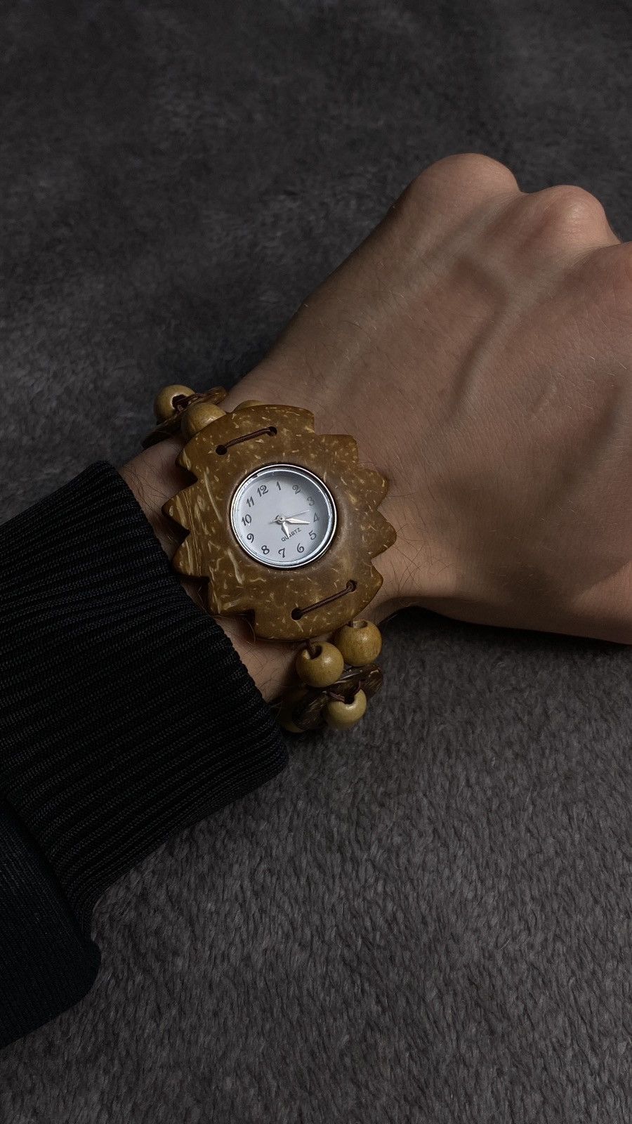 Vintage Futuristic Vintage Japanese Style Bracelet Watch - Work 100% Size ONE SIZE - 2 Thumbnail