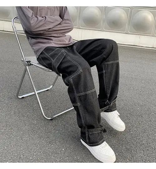 Designer × Japanese Brand Skateboard Baggy Denim Pants Size US 32 / EU 48 - 1 Thumbnail