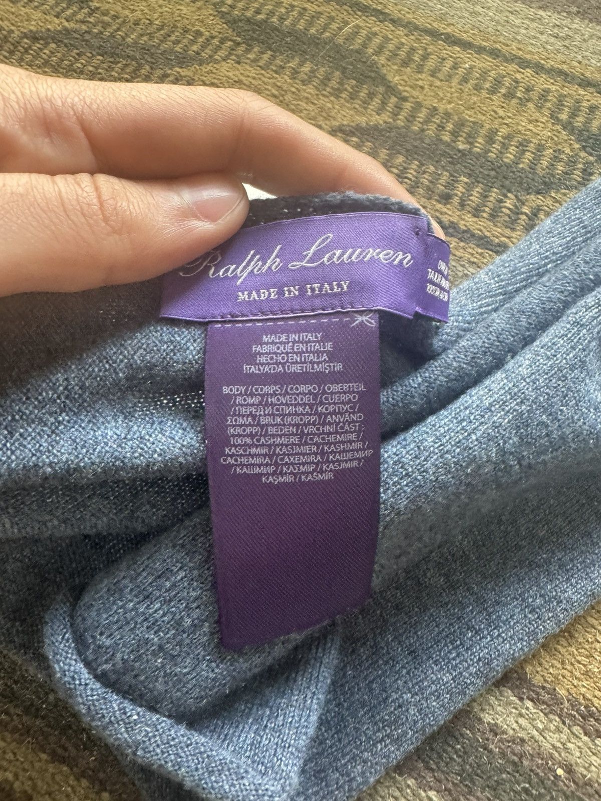 Ralph Lauren Purple Label Cashmere Scarf BNWT Size ONE SIZE - 4 Thumbnail