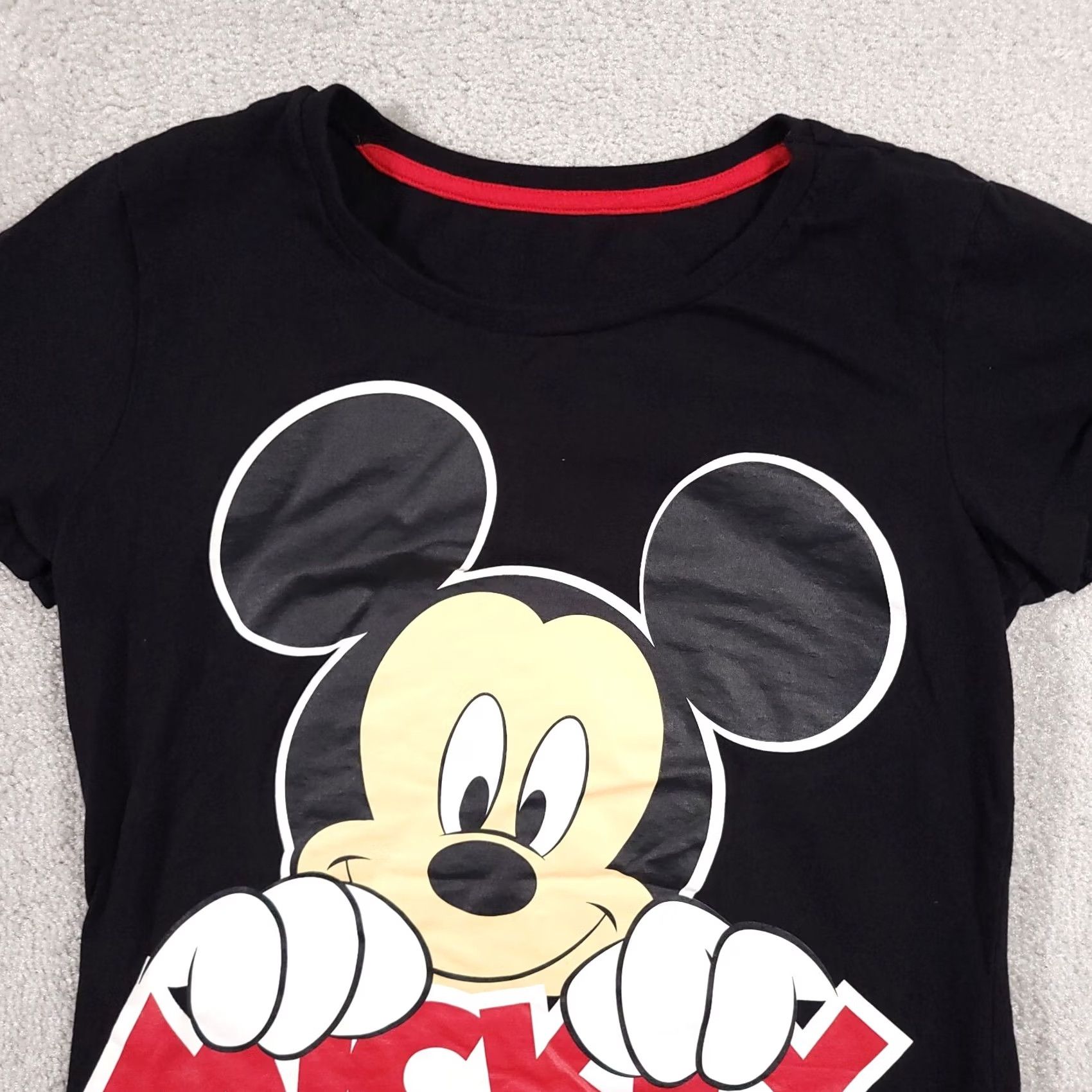 Disney Disney T-Shirt Women's Small Mickey Mouse Graphic Short Sleeve Pajama Top FLAW Size S / US 4 / IT 40 - 3 Thumbnail